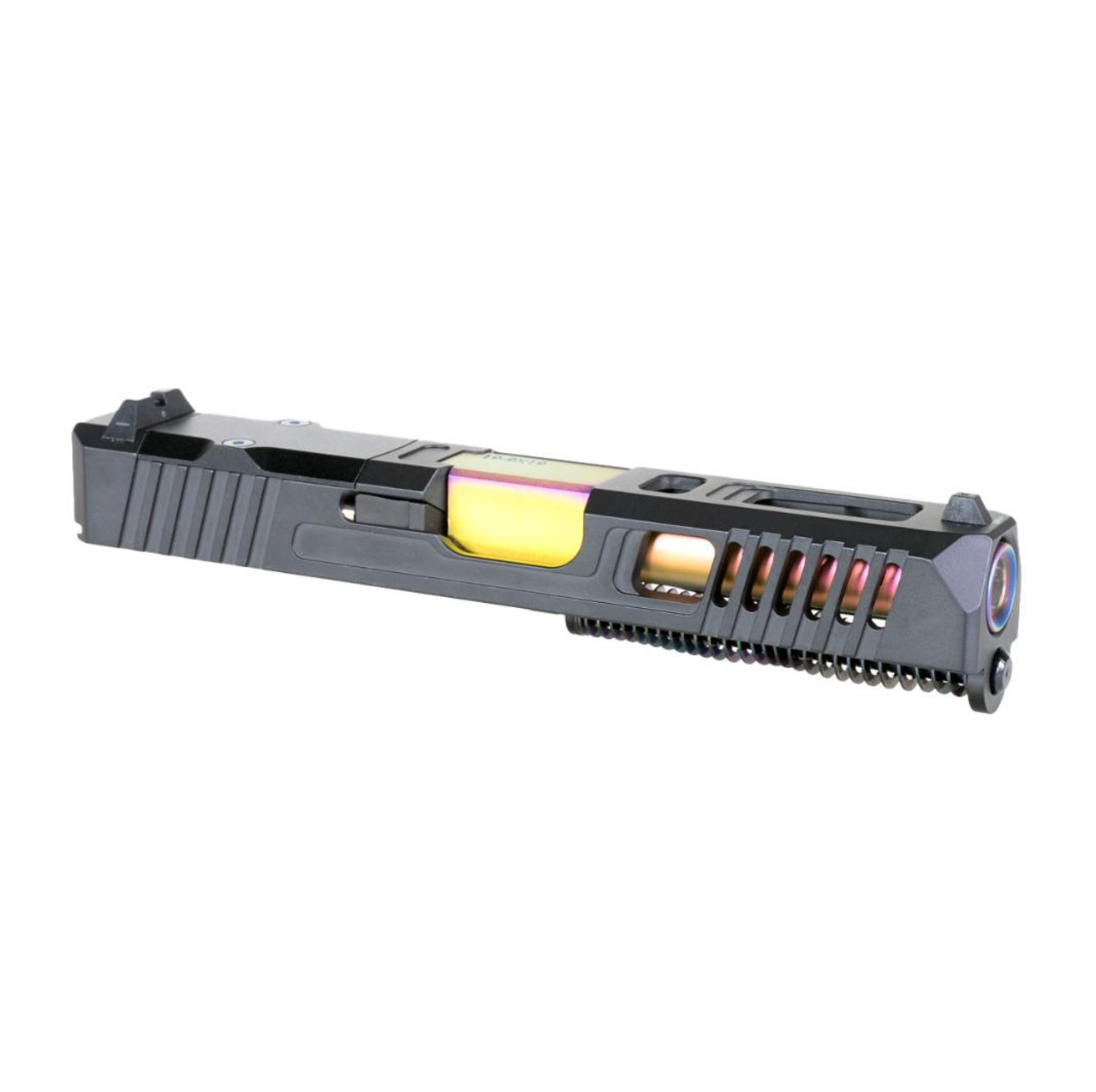 MCS 9MM COMPLETE SLIDE KIT 'TIME CUBE' - GLOCK 19 GEN 1-3 COMPATIBLE 