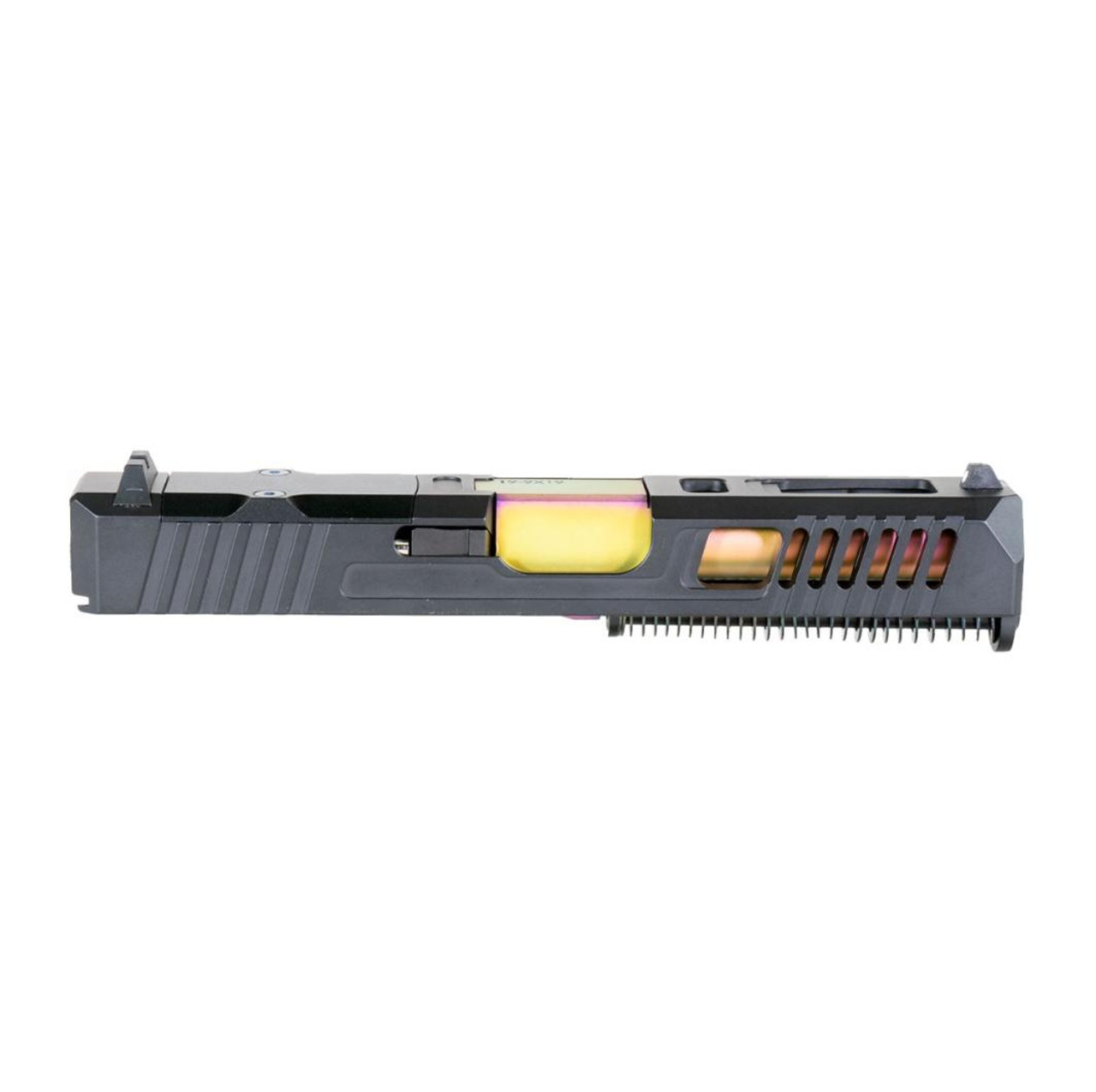 MCS 9MM COMPLETE SLIDE KIT 'TIME CUBE' - GLOCK 19 GEN 1-3 COMPATIBLE 
