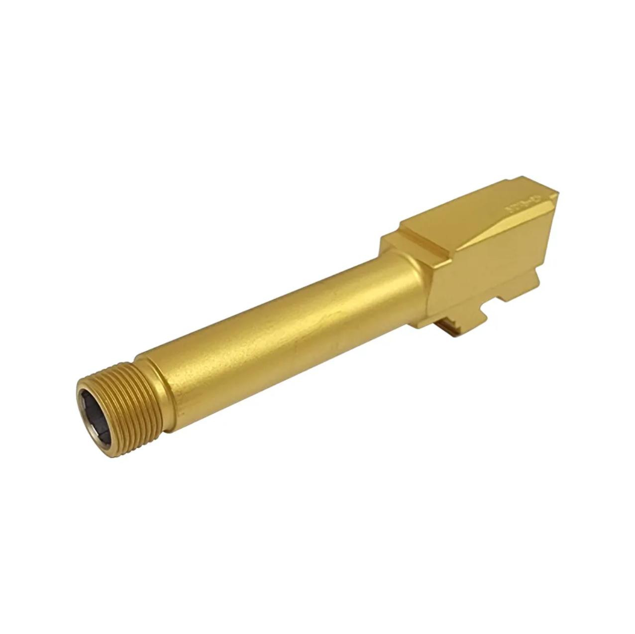 G43-BART-G – GLOCK® G43 THREADED TiN (GOLD) MATCH BARREL