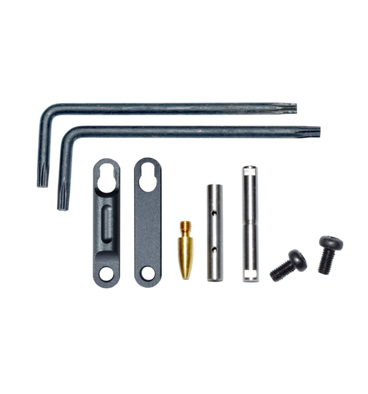 MCS M&P 15-22 Precision Anti-Walk Pin Set - Non Rotating Trigger and Hammer Pin and Plate Kit For Smith & Wesson M&P 15-22 - Choice of colors 