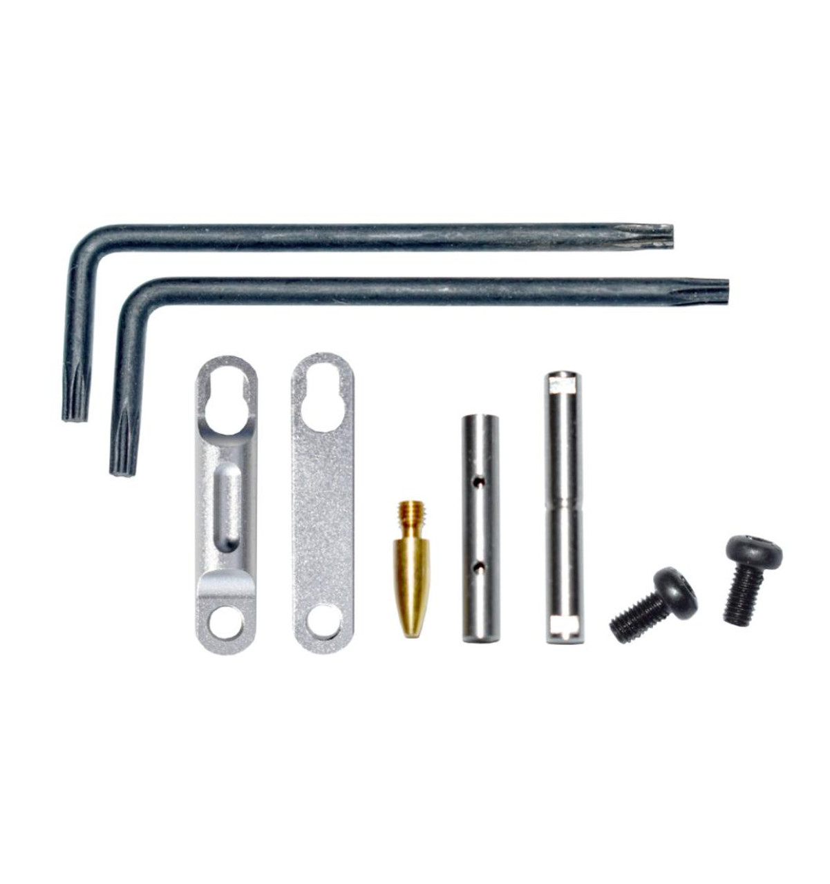 MCS M&P 15-22 Precision Anti-Walk Pin Set - Non Rotating Trigger and Hammer Pin and Plate Kit For Smith & Wesson M&P 15-22 - Choice of colors 