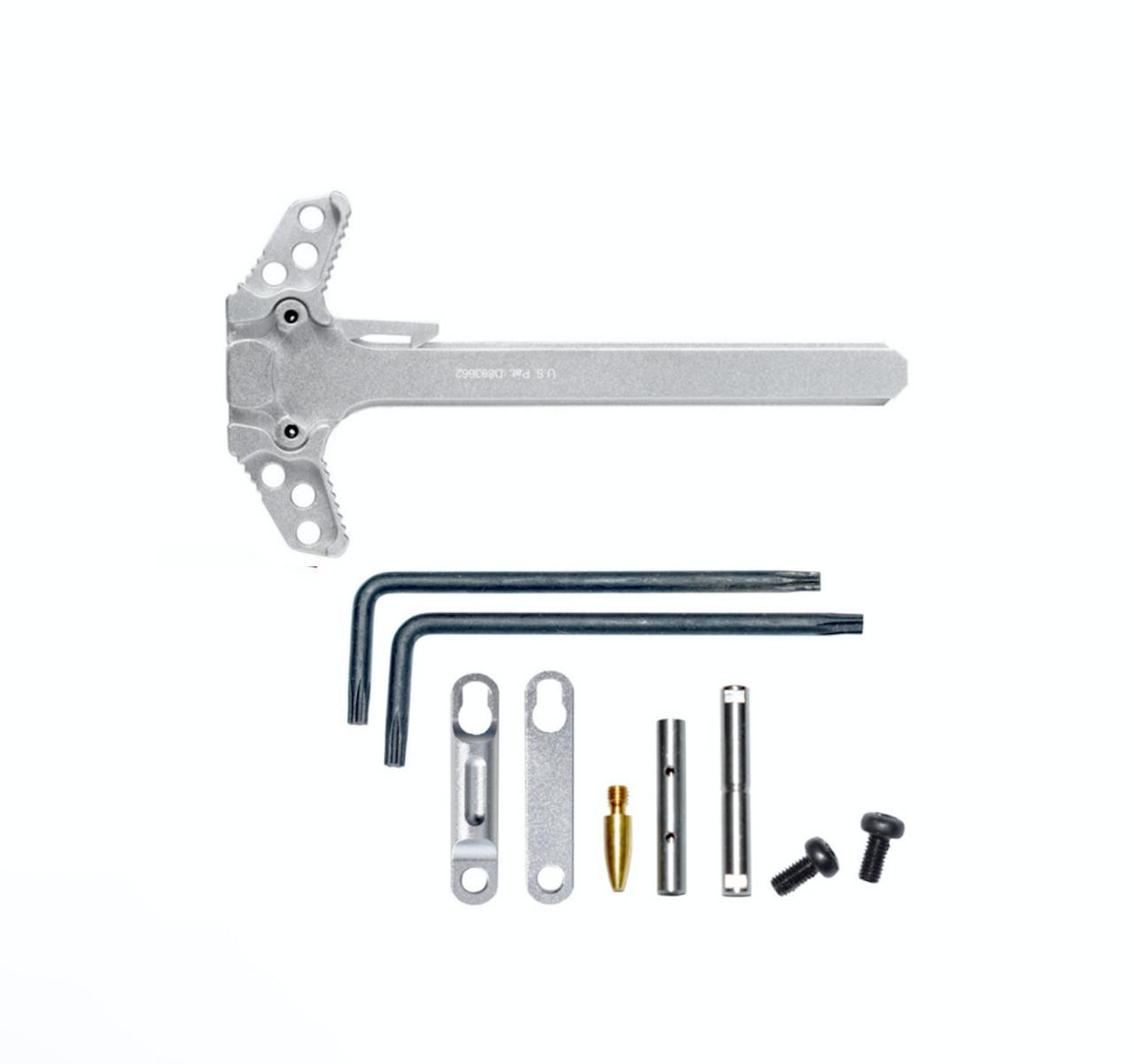 MCS Ambidextrous Charging Handle & Anti Walk Pins Combo - Fits Smith & Wesson® M & P 15-22™ 