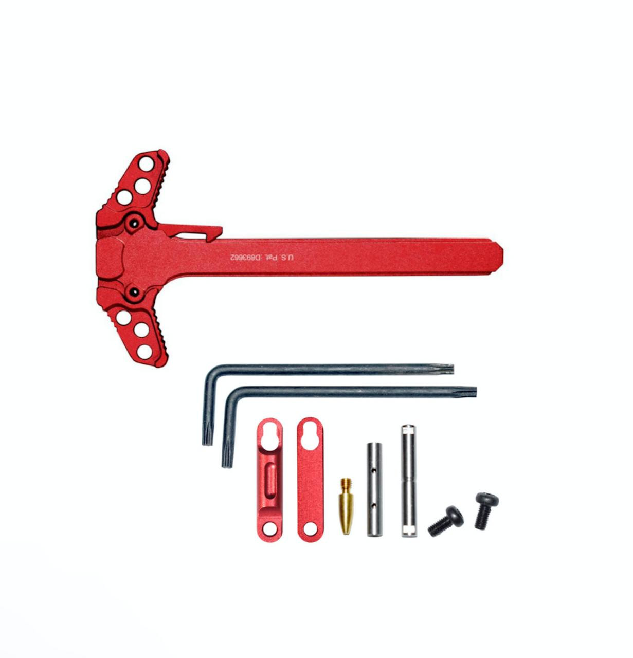 MCS Ambidextrous Charging Handle & Anti Walk Pins Combo - Fits Smith & Wesson® M & P 15-22™ 