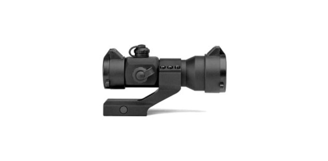 MCS RAPID TRANSITION OFFSET SIGHT SET + STEALTH SIGHT W/ CANTILEVER MOUNT, RED, GREEN, & BLUE DOT 