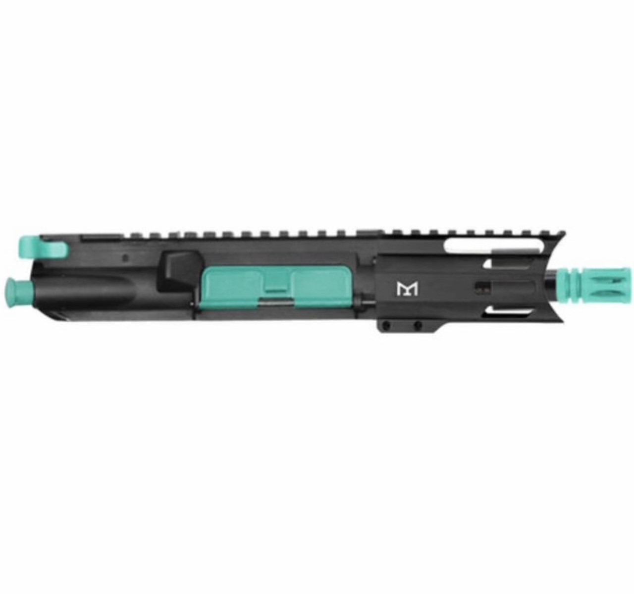 MCS Micro 5" AR15 Complete Build Kit With Short Buffer System - CEARKOTE ROBINS EGG 