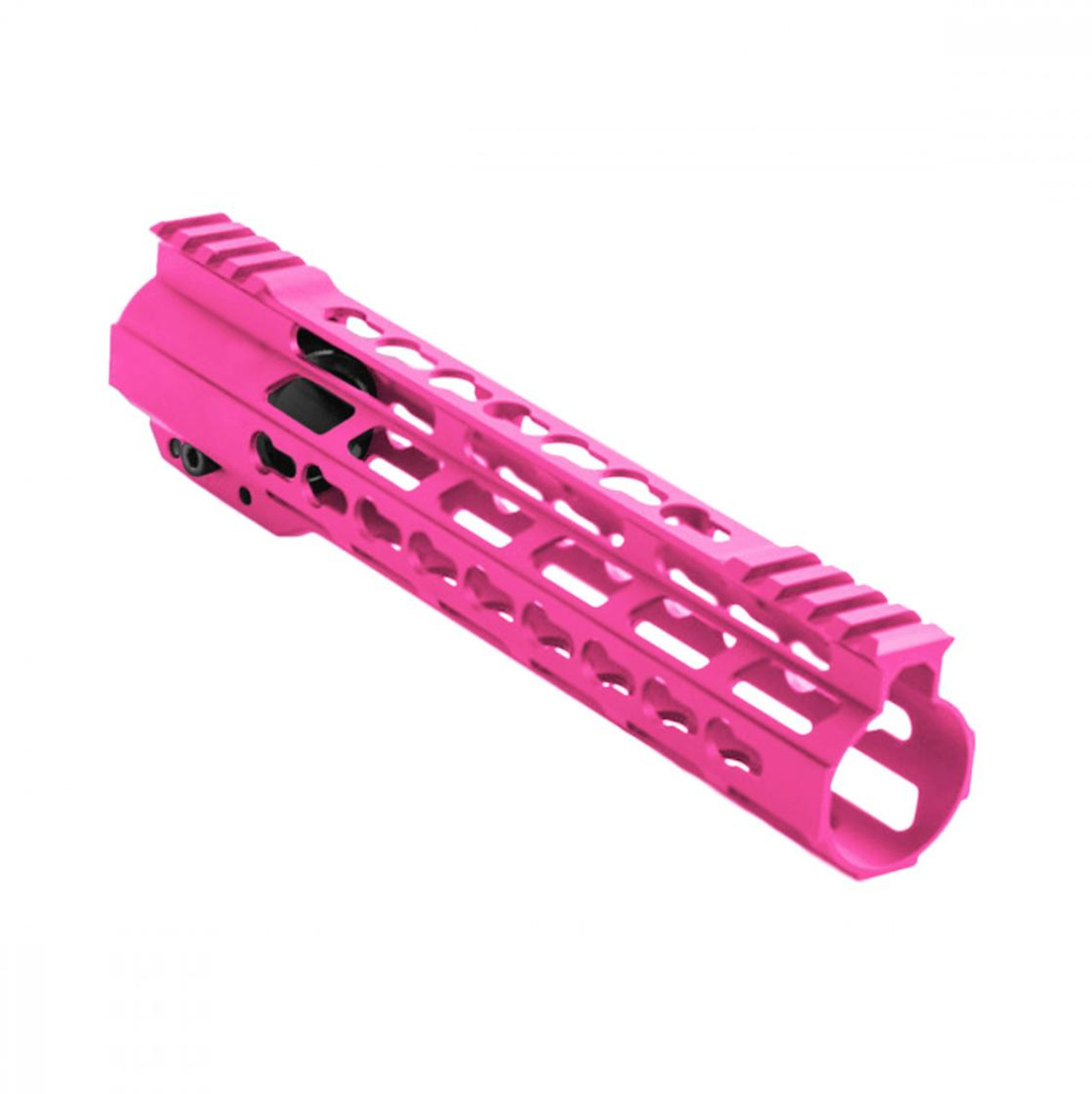 MCS AR-15 Ultra Light Frame Rail System 10" Inch - Cerakote Pink 