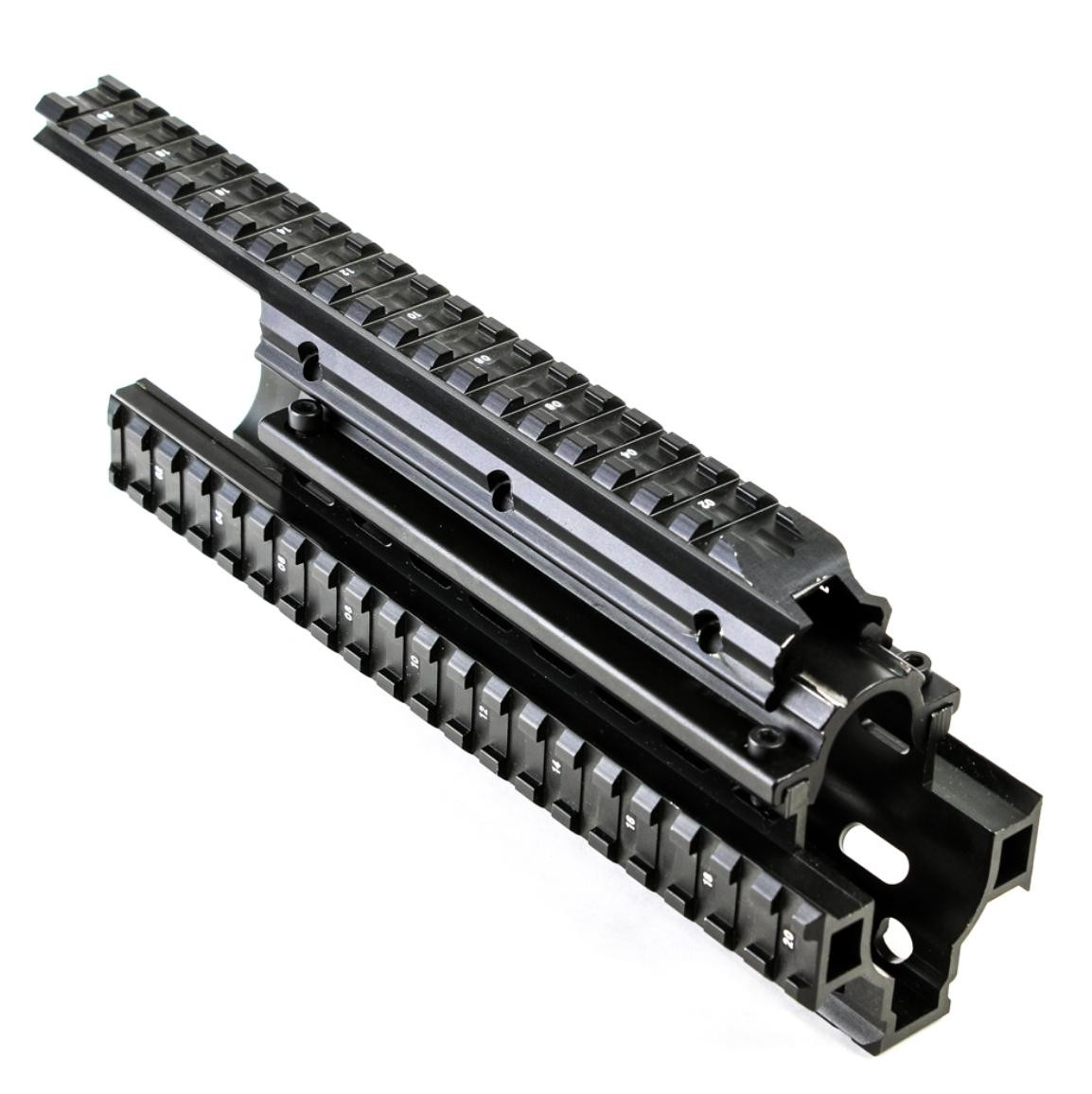 Saiga 12 Quad Rail Handguard 6061-T6 aluminum