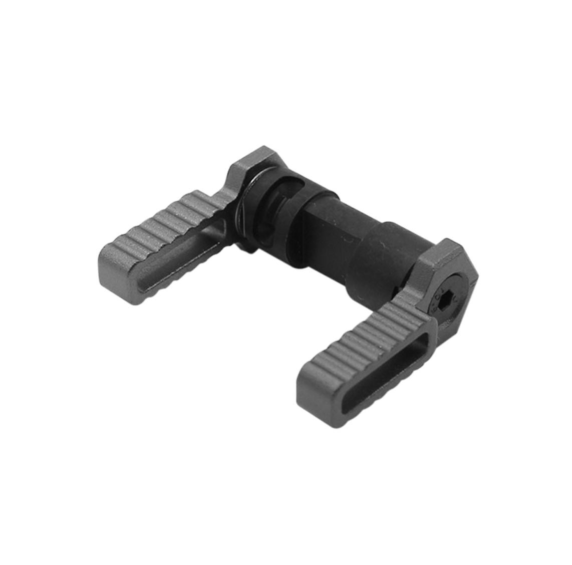 AR-15 Dual Safety Selector Lever - Dark Silver