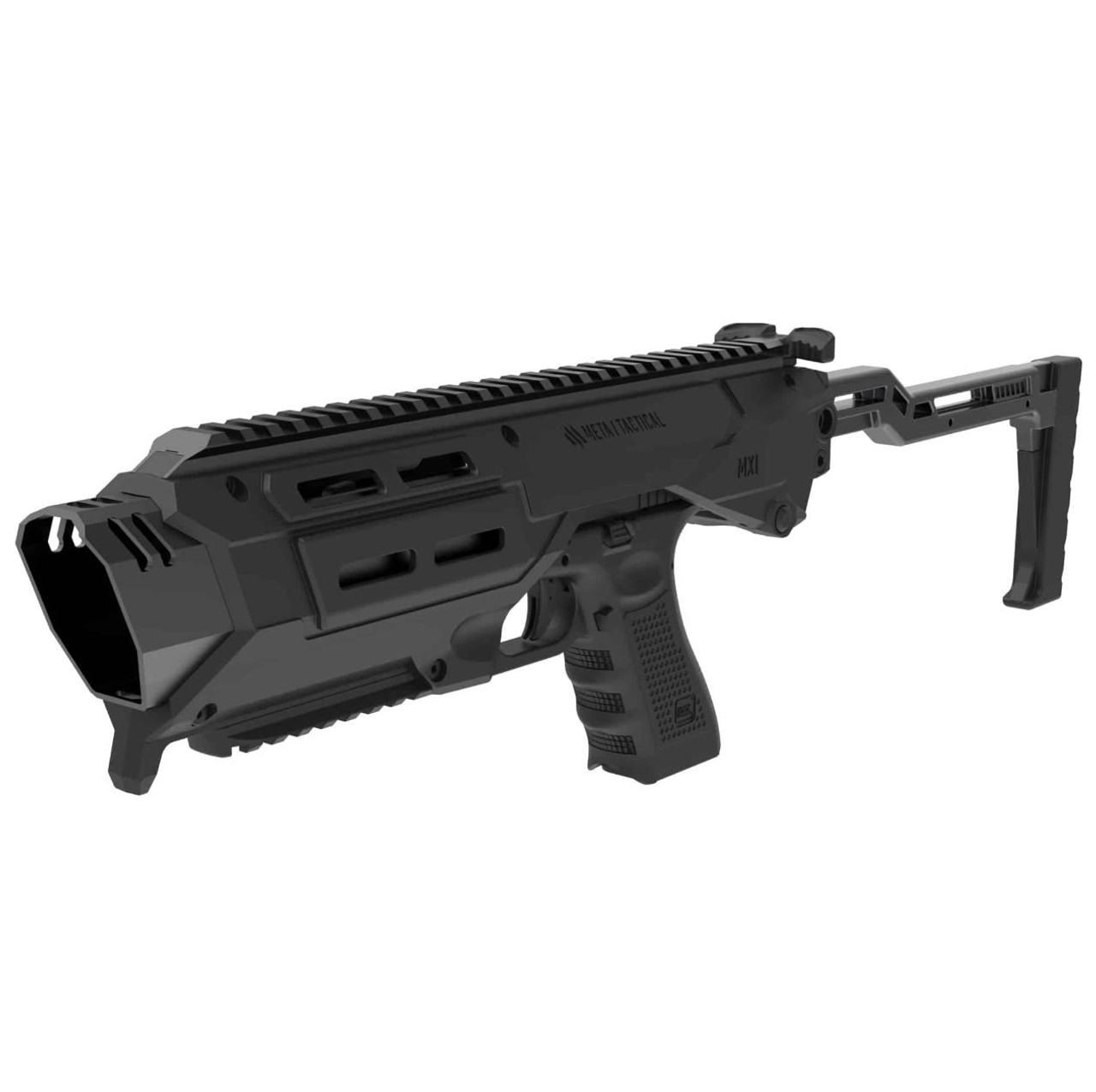 Meta Tactical MX-1 Conversion Kit – All In One Chassis w/ Stock for Glock, P80, PSA Dagger & Ruger RXM