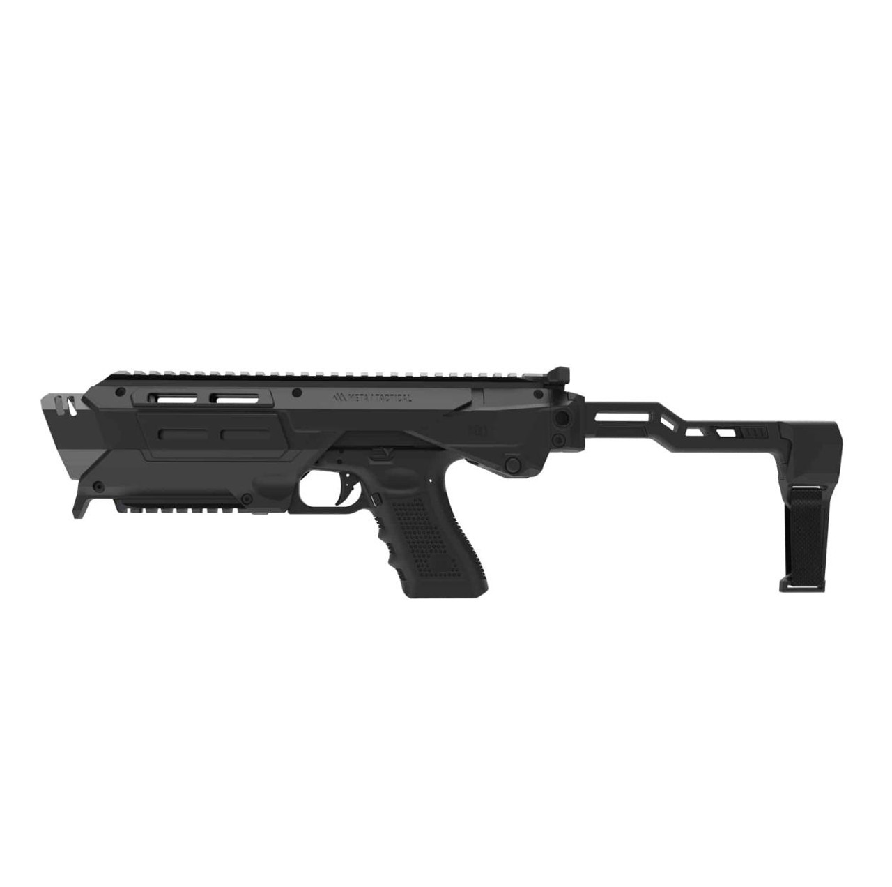 Meta Tactical MX-1 Conversion Kit – All In One Chassis w/ Short Stabilizer for Glock, P80,PSA Dagger & Ruger RXM