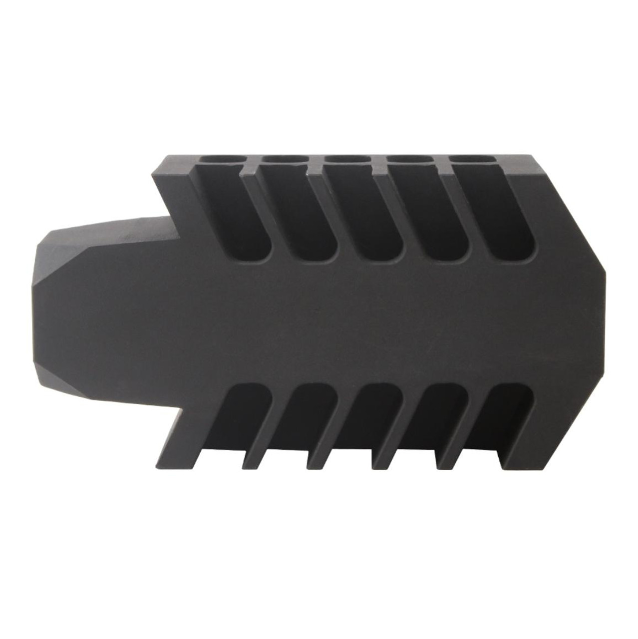 MCS AR-15 .223/5.56 Barrett Style "Tanker" Muzzle Brake v2 1/2x28" Thread Pitch "Aluminum " 