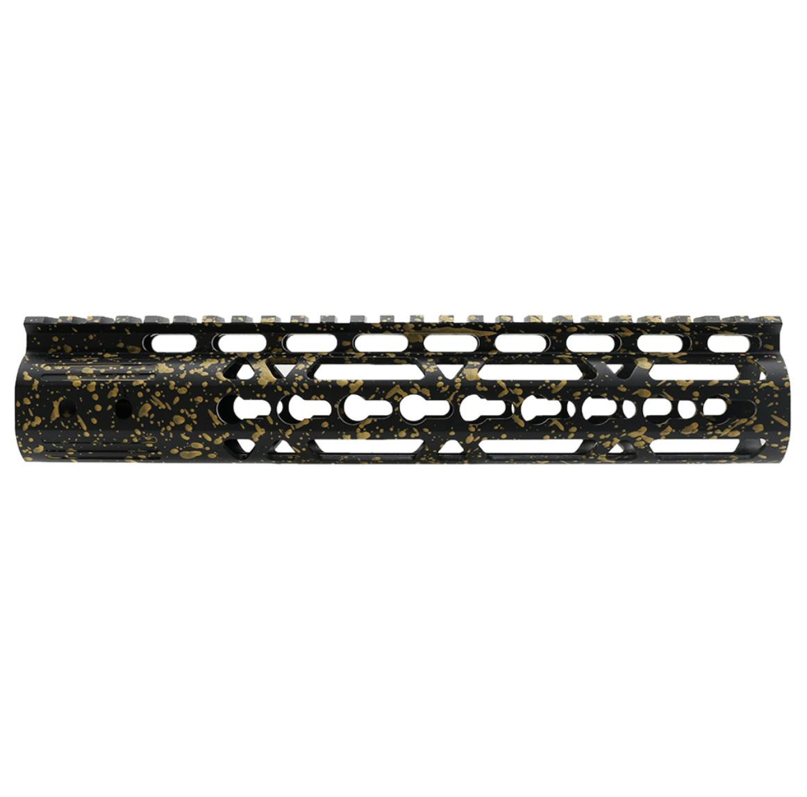 AR-15 10'' Light Weight Keymod Handguard - Base Black - Pattern
