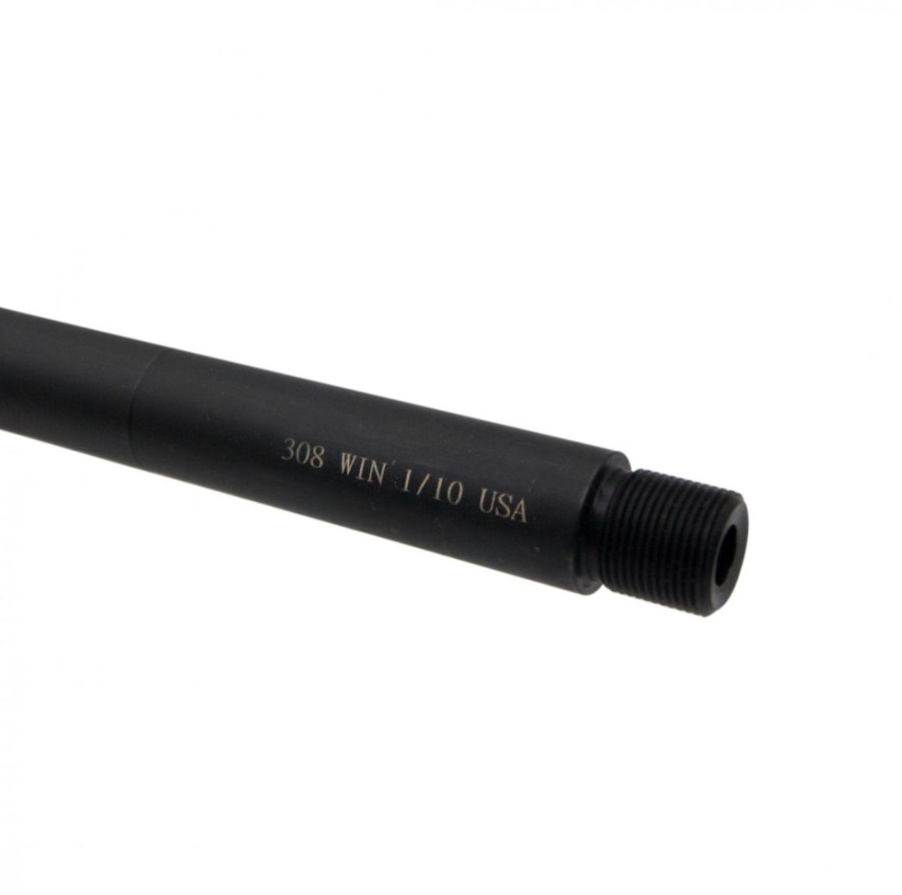 MCS AR-10/LR-308 12.5" Carbine Length 1:10 Twist - Black Nitride - Made in USA 