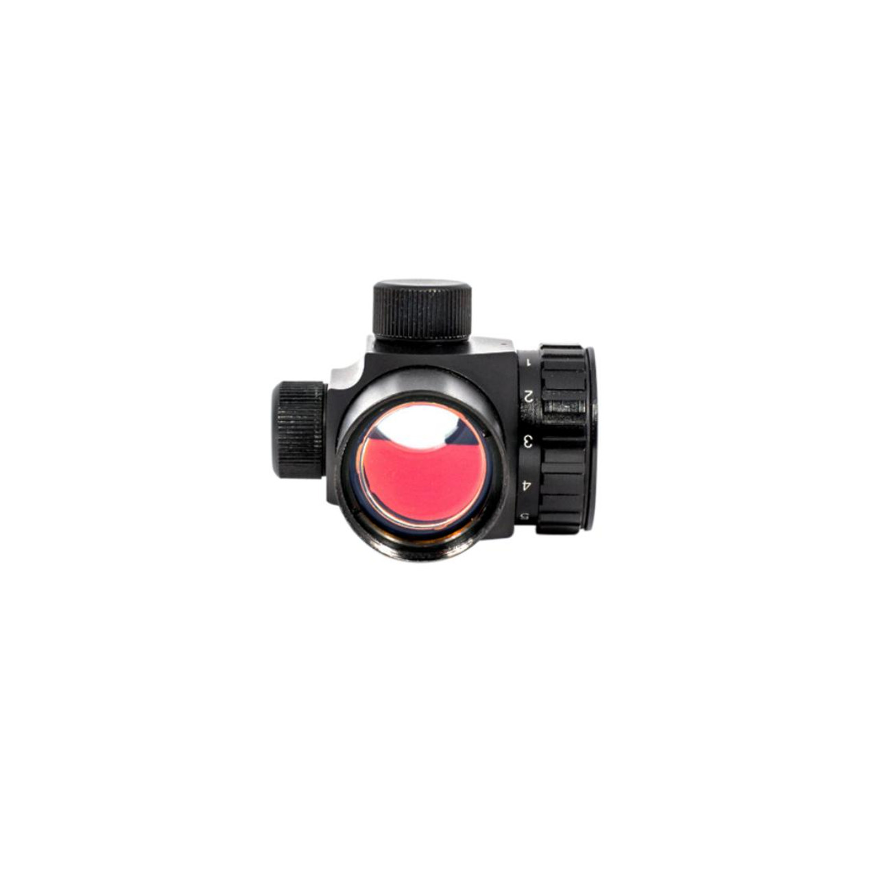 MCS Illuminated 1x25 Red Dot Scope Sight - Short - For Picatinny/Weaver 