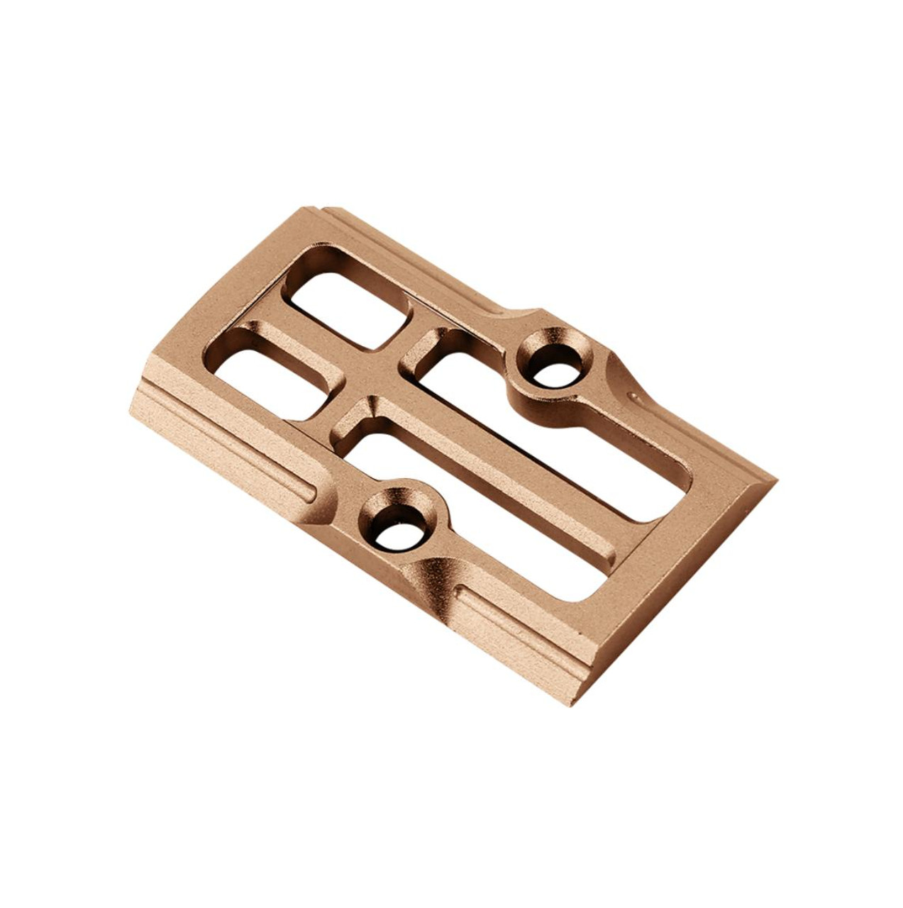 MCS RMR Cover Plate for Glock 17/19/26 V8 - Tan 