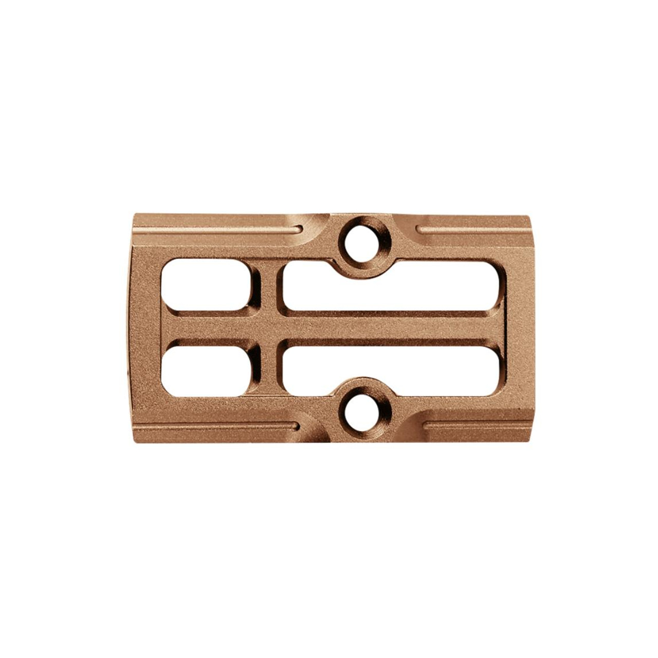 MCS RMR Cover Plate for Glock 17/19/26 V8 - Tan 