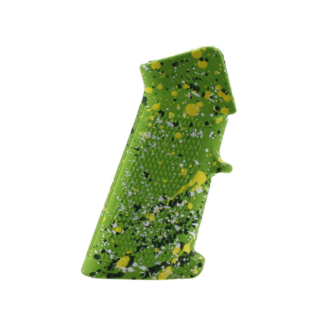 AR-15 STANDARD A2 PISTOL GRIP - BASE ZOMBIE GREEN - PATTERN