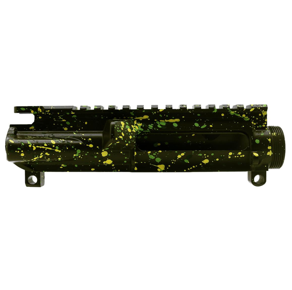 AR-15 Mil-Spec Upper Receiver - Base OD Green - Pattern - Zombie