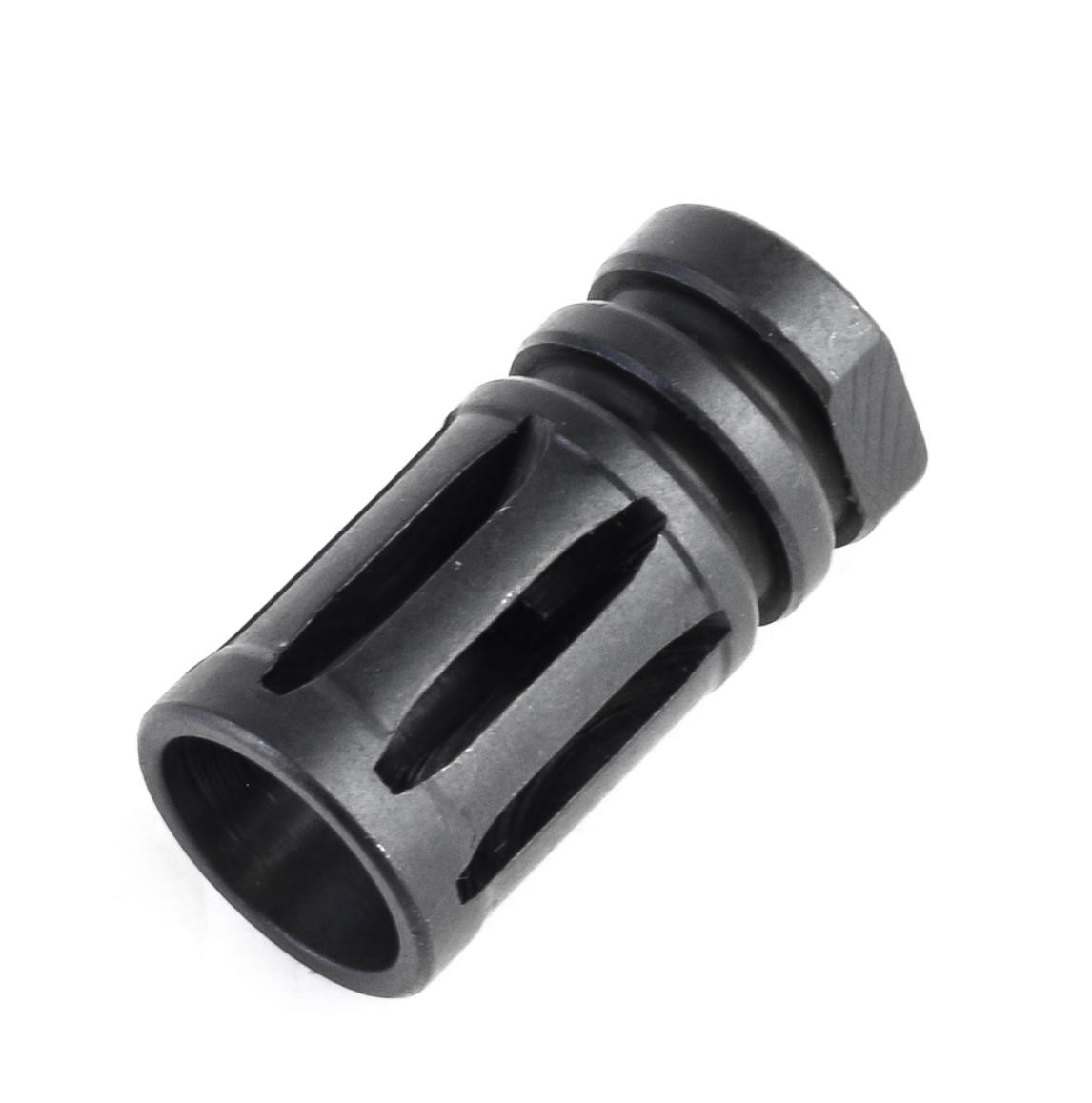 AK-47 Style Muzzle Brake M14 x 1 LH Theads - 5 Ports