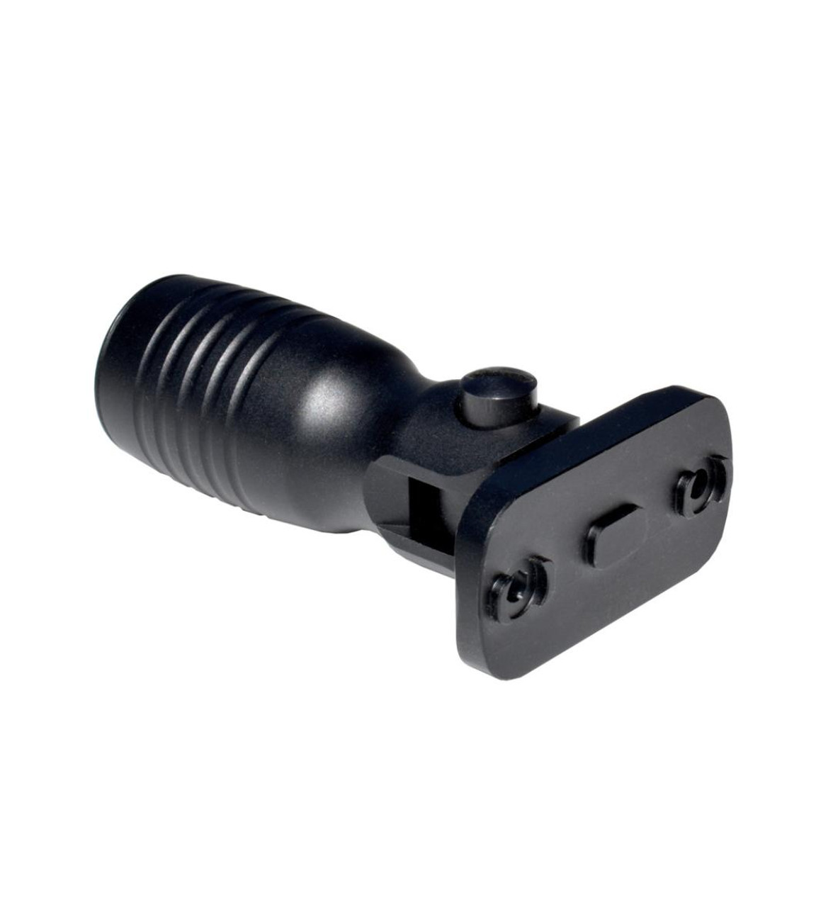 MCS Short Aluminum M-LOK 5 Position Front Grip Foregrip - Black 
