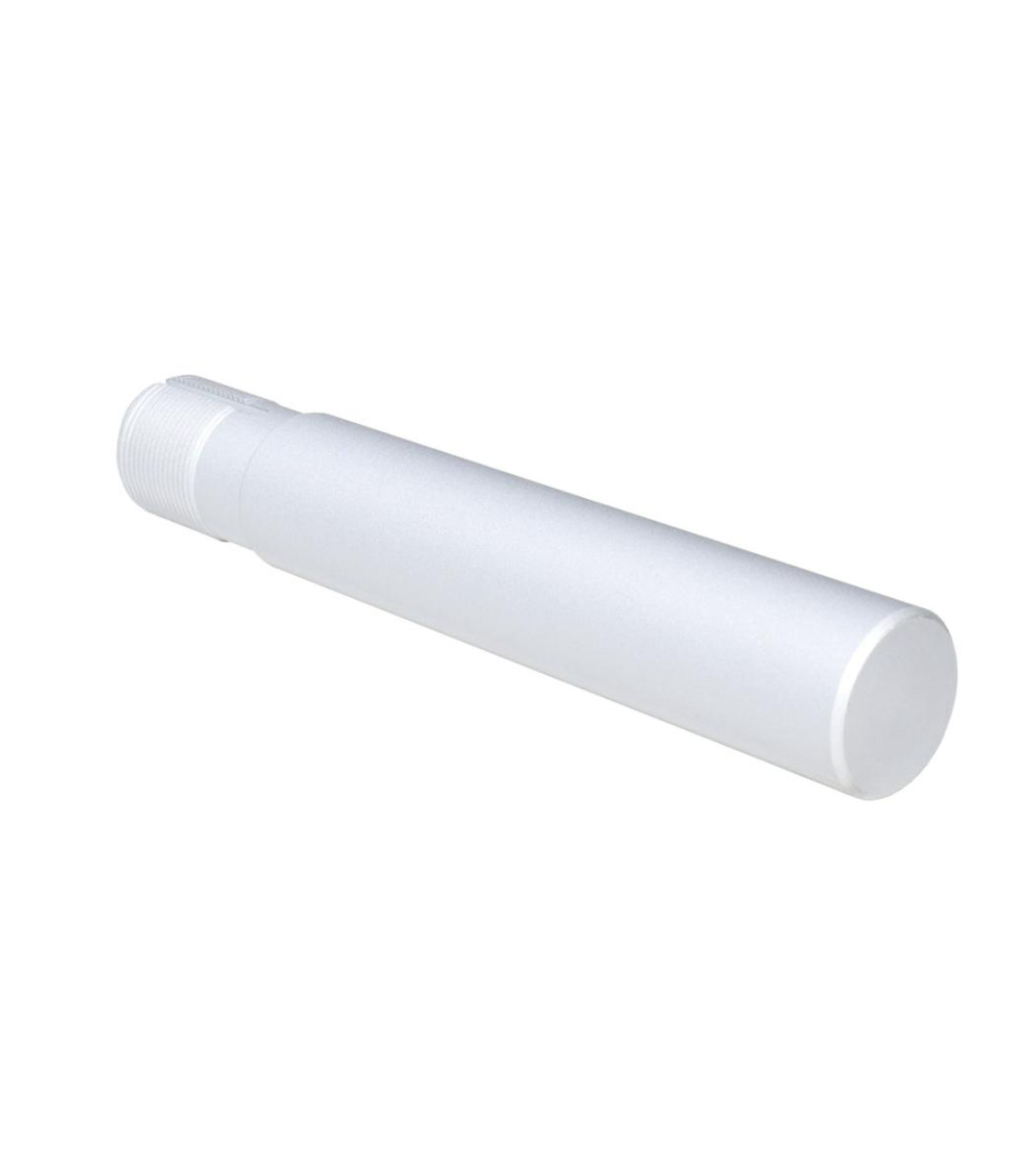 MCS Pistol Buffer Tube - 7.3” - OD 1.25" - Matte Silver 