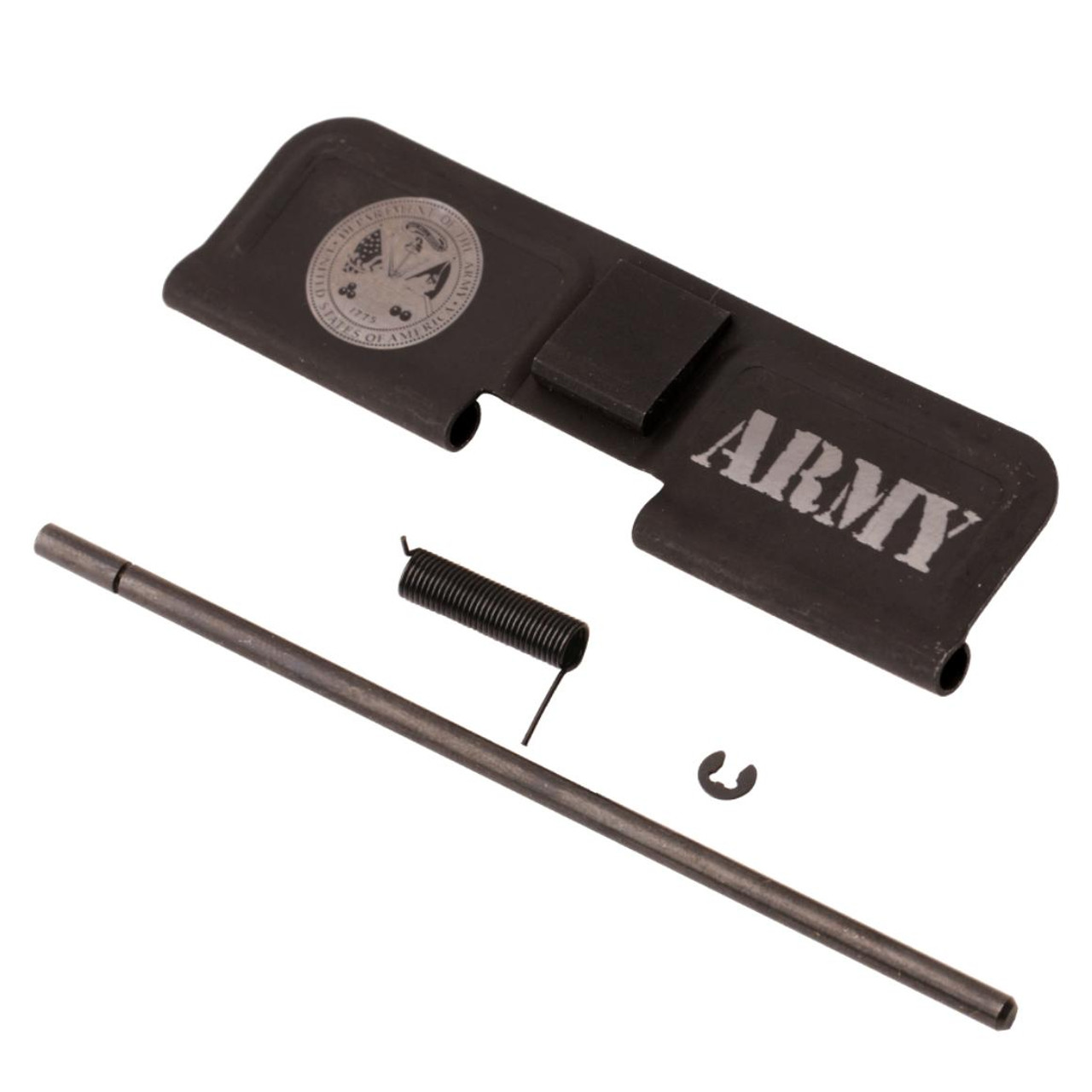 MCS AR-15 Ejection Port Dust Cover Engraving - ARMY 