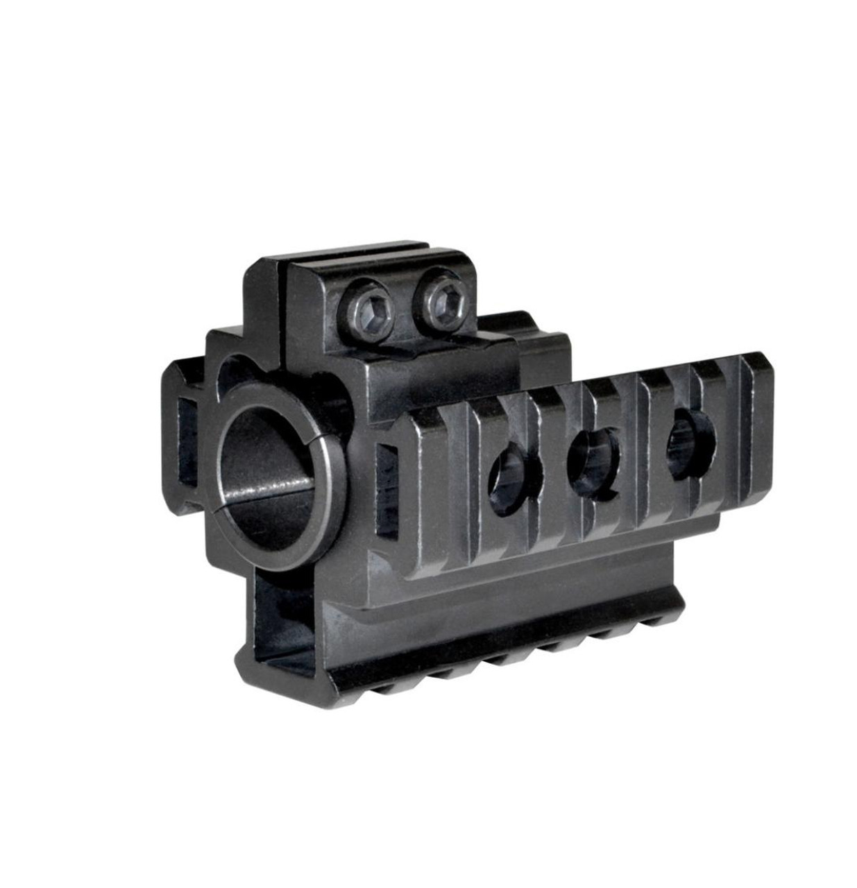 MCS AR-15 FSP Tri Rail Barrel Mount w/ Spacers - Black 