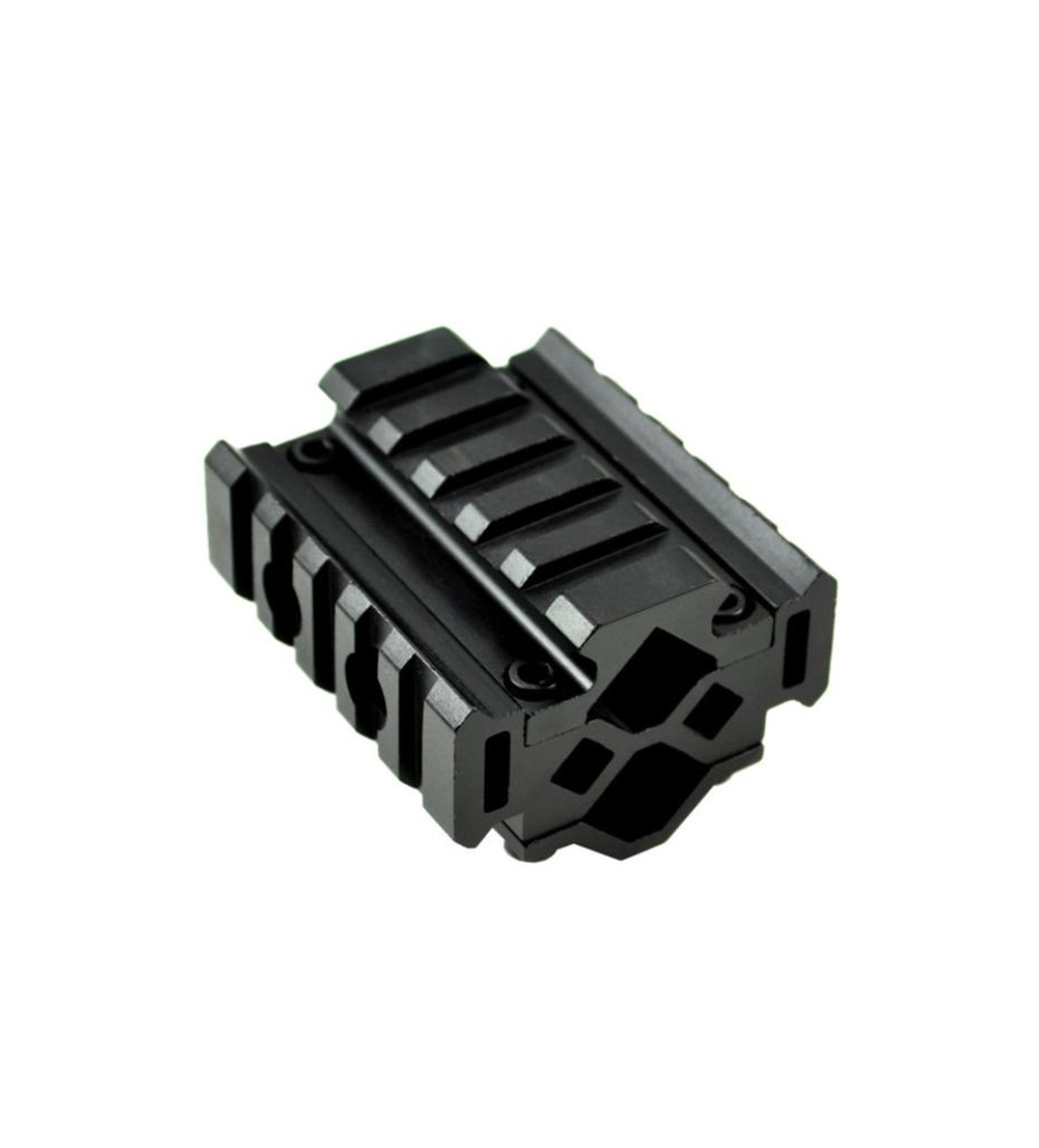 MCS 2.4" Tri Rail for Barrel OD 0.51" - 0.78" with Laser Clamp 