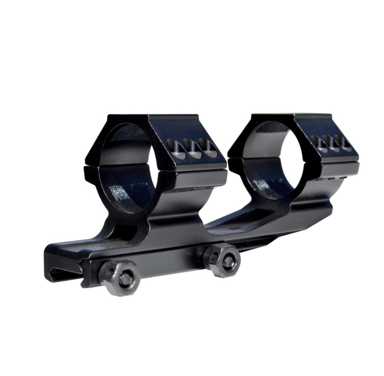 MCS 35mm High Profile Cantilever Scope Mount for Picatinny Rail with two removable 45° rails 