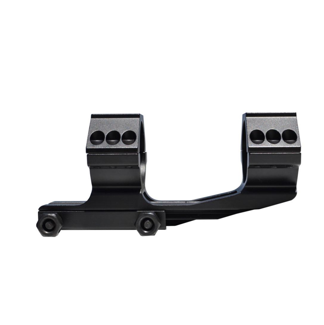 MCS 35mm High Profile Cantilever Scope Mount for Picatinny Rail with two removable 45° rails 