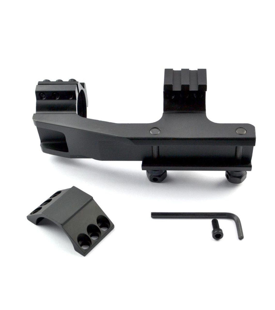 MCS 30mm High Profile Cantilever Scope Mount With Mini Top Rail 