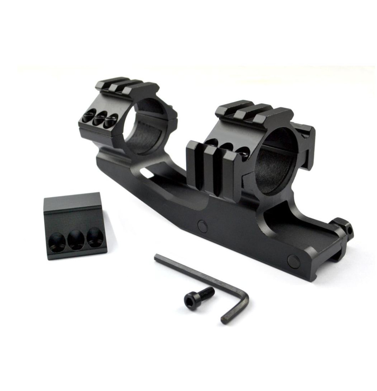 MCS 30mm High Profile Cantilever Scope Mount With Mini Top Rail 