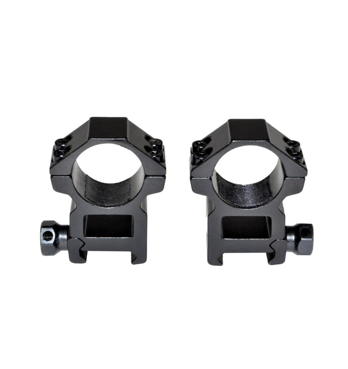 MCS 1" High Profile Scope Rings for Picatinny Rail 