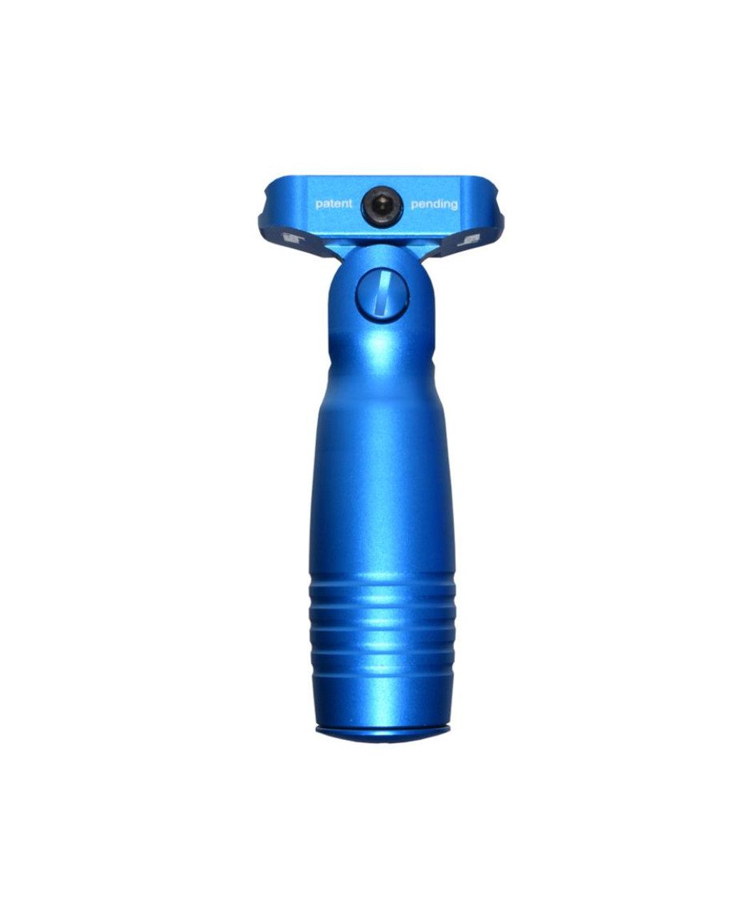 MCS Aluminum 5 Position Front Grip Foregrip - Picatinny - Blue 