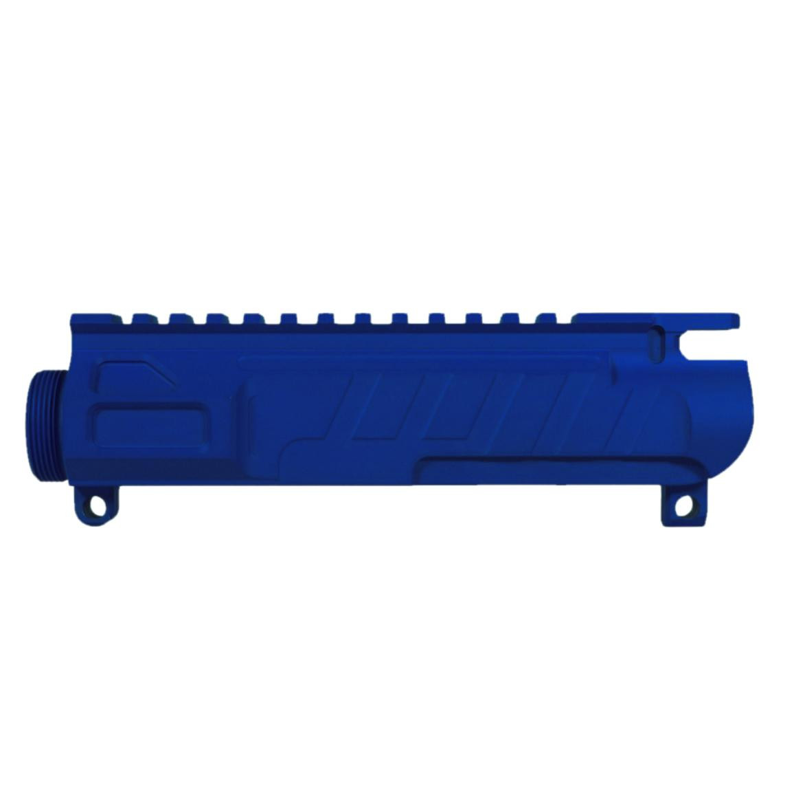 MCS AR-15/47/9/300 Billet Stripped Mod 1 Upper Receiver - Made in USA - Cerakote Blue Flame 