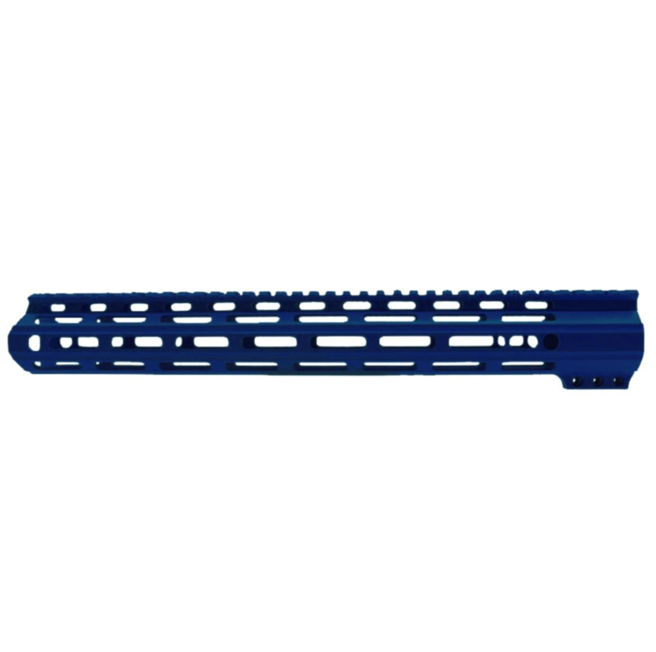 MCS AR-15 M-Lok Super Slim Light Free Float Handguard - MADE IN USA - Cerakote Blue Flame - Options Available 