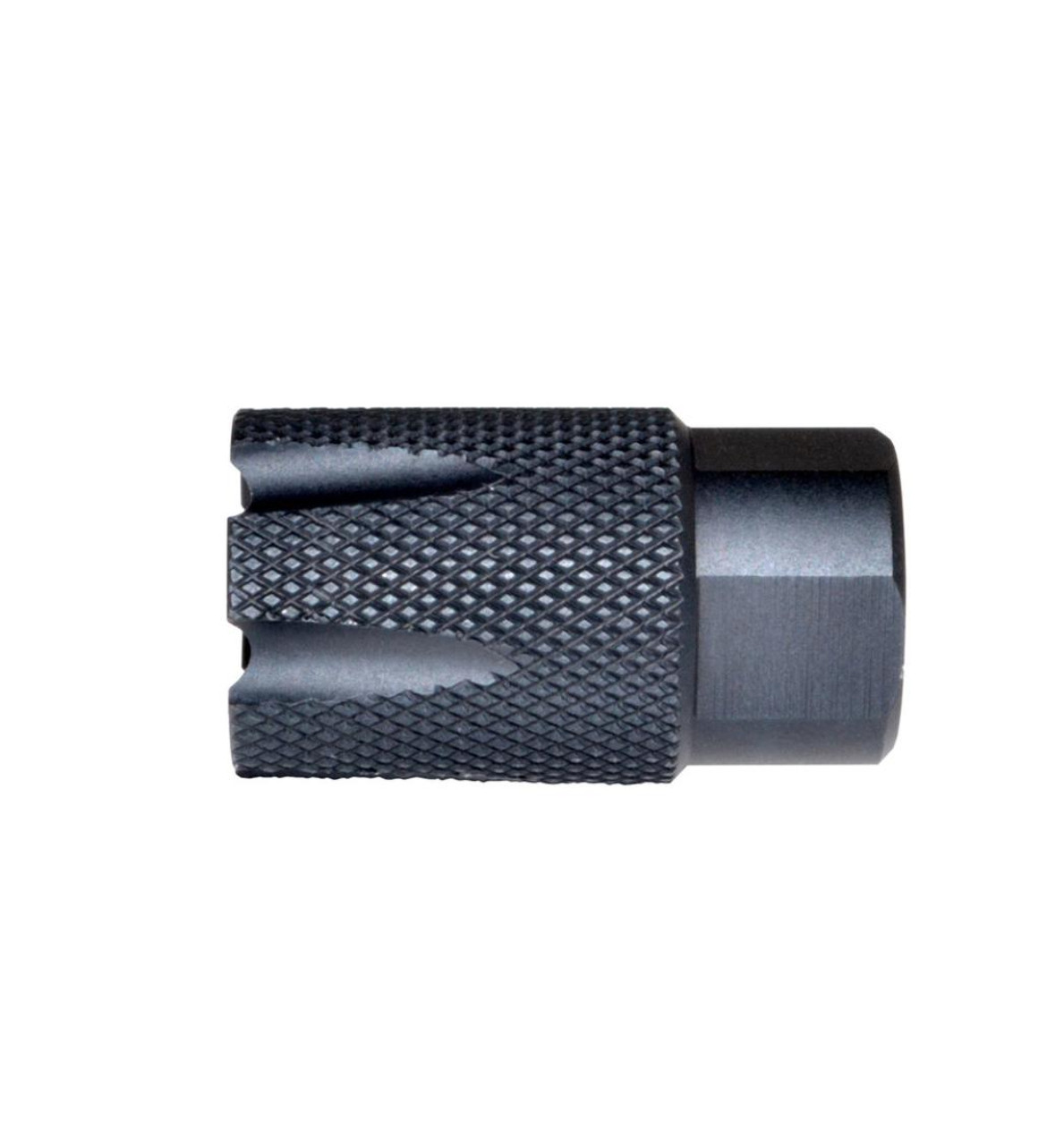 MCS Shorty Muzzle Brake 1/2x36 9mm - Black - Steel 