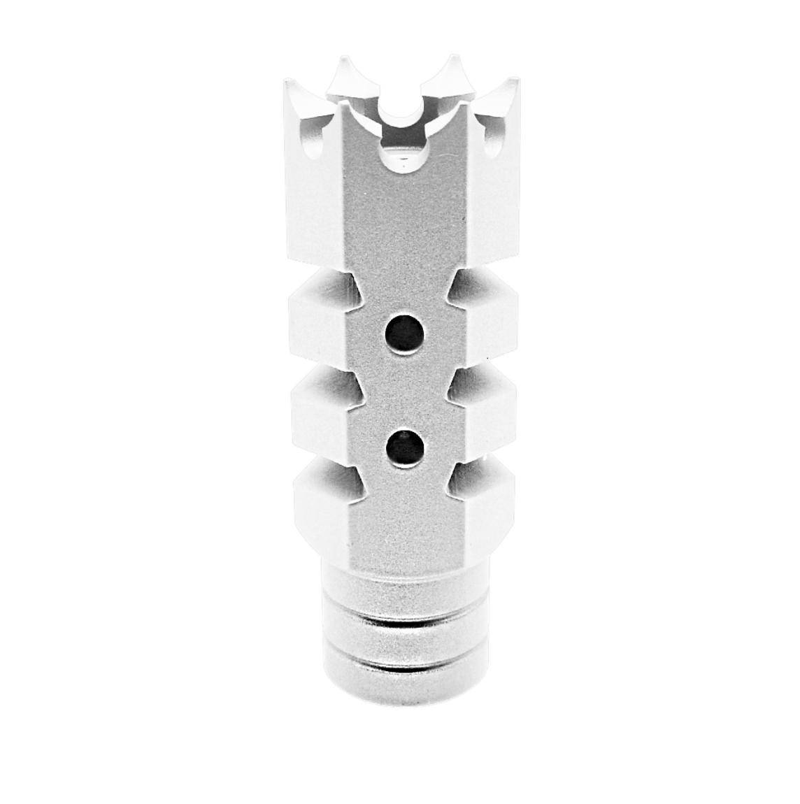 AR-15/.223/5.56 Shark Muzzle Brake 1/2x28 Pitch Thread - Cerakote