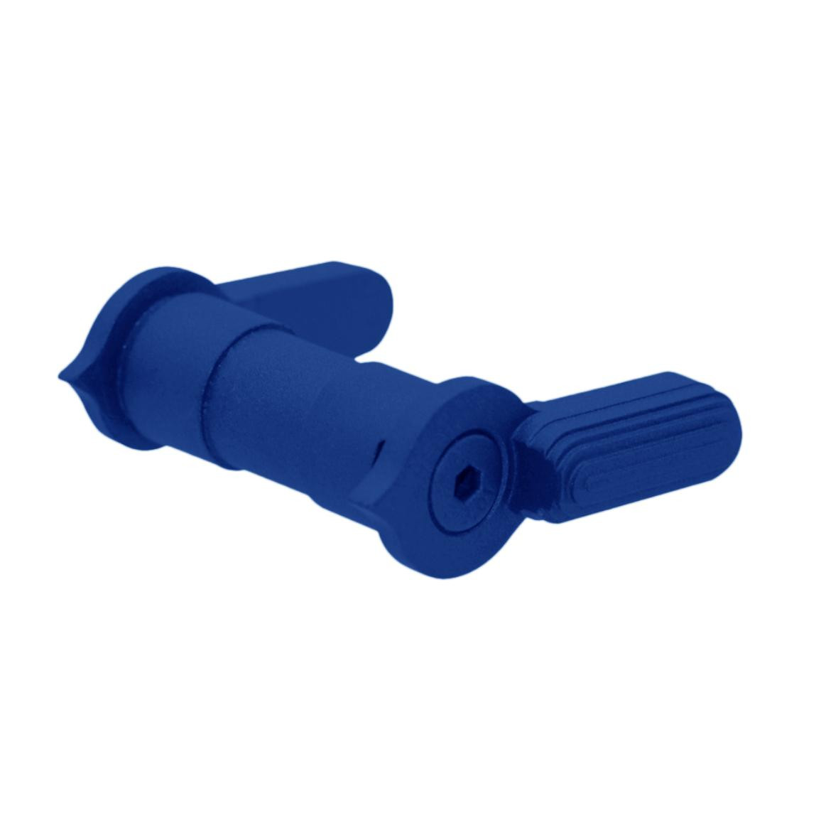 AR-15 Dual Safety Selector Lever - Cerakote Blue Flame