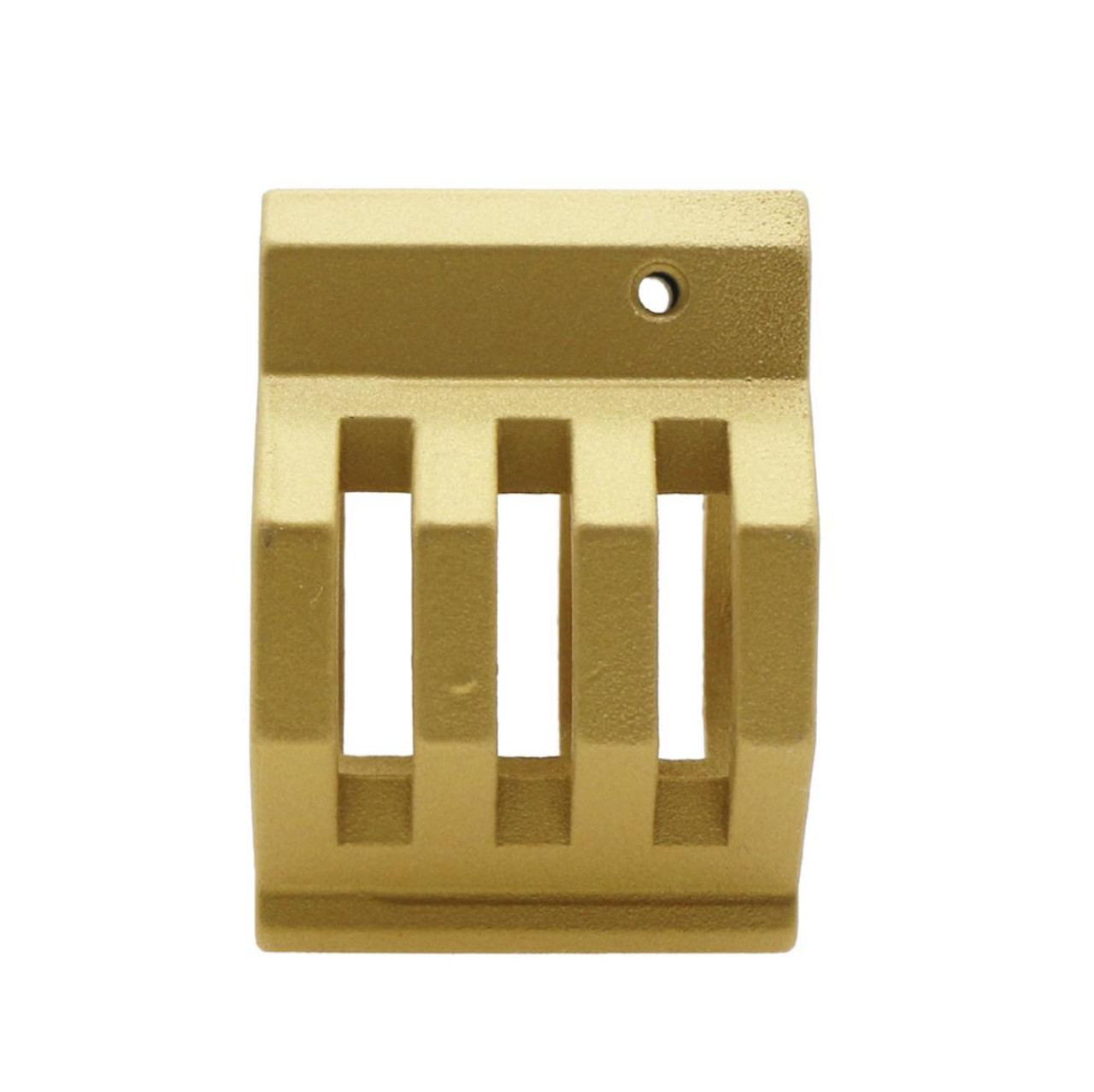 MCS .750 Low Profile Steel Gas Block Caged with Roll Pins & Wrench - Cerakote Gold - MADE IN USA  MCS .750 Low Profile Steel Gas Block Caged with Roll Pins & Wrench - Cerakote Gold - MADE IN USA