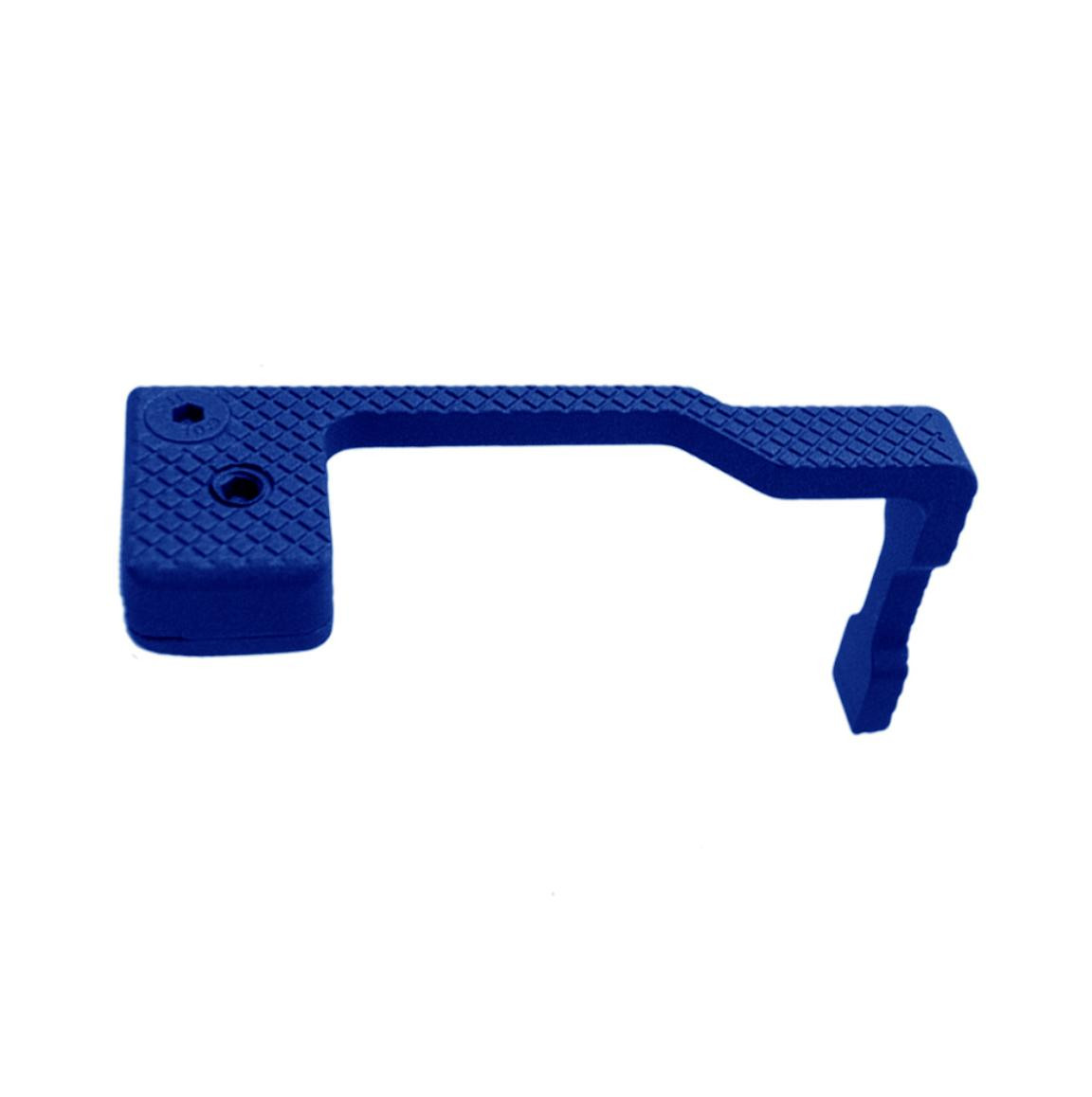 MCS AR-15 Extended Bolt Catch Release Lever - Cerakote Blue Flame 
