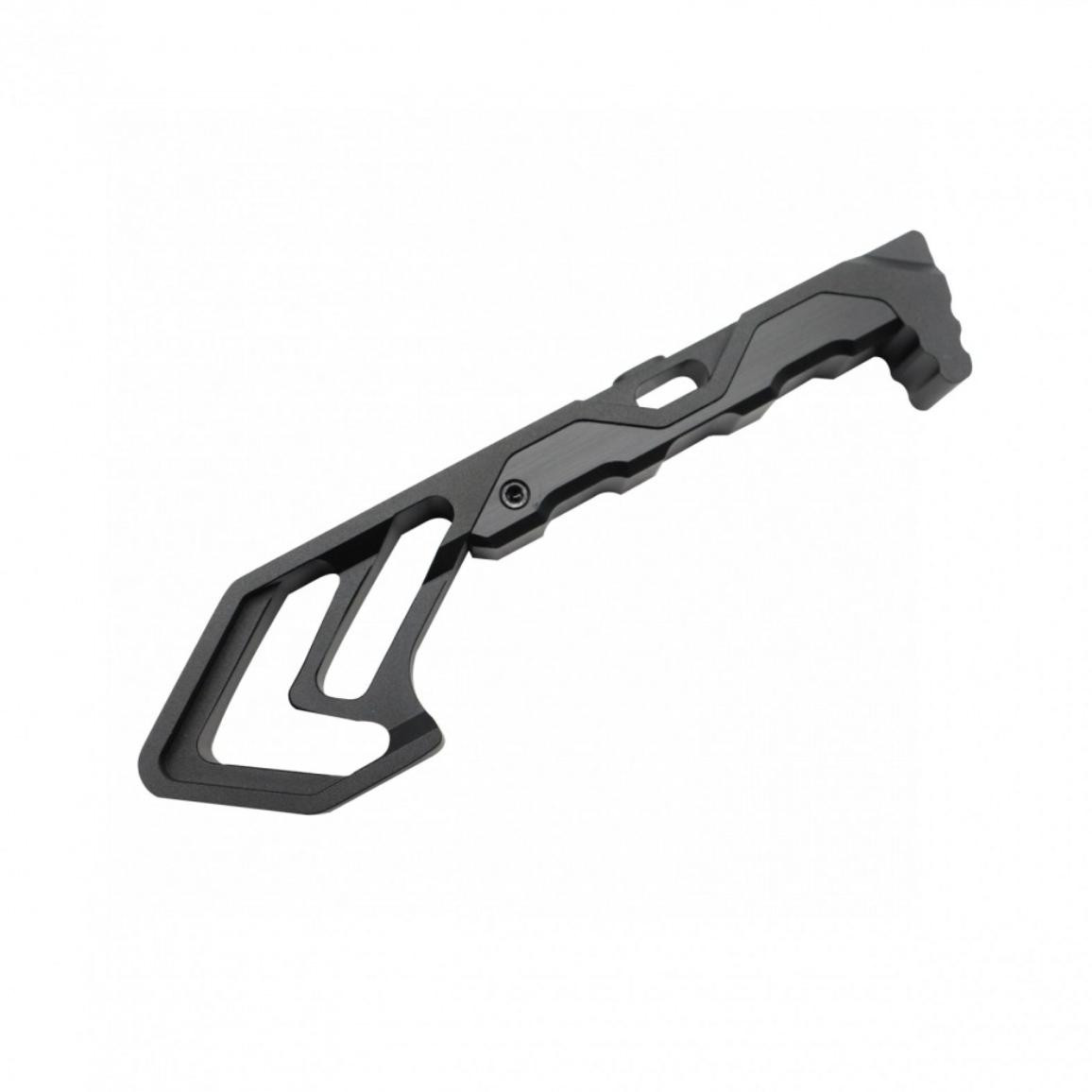 Skeletonized Aluminum Angle Foregrip - Black
