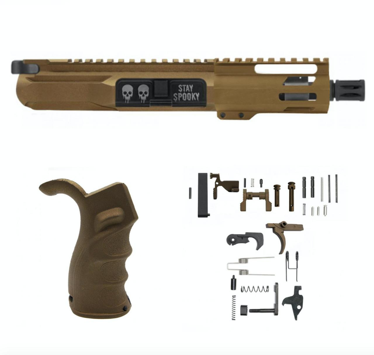 AR-15 SPOOKY 5.56 NATO 5'' PISTOL - FORGED UPPER WITH 4