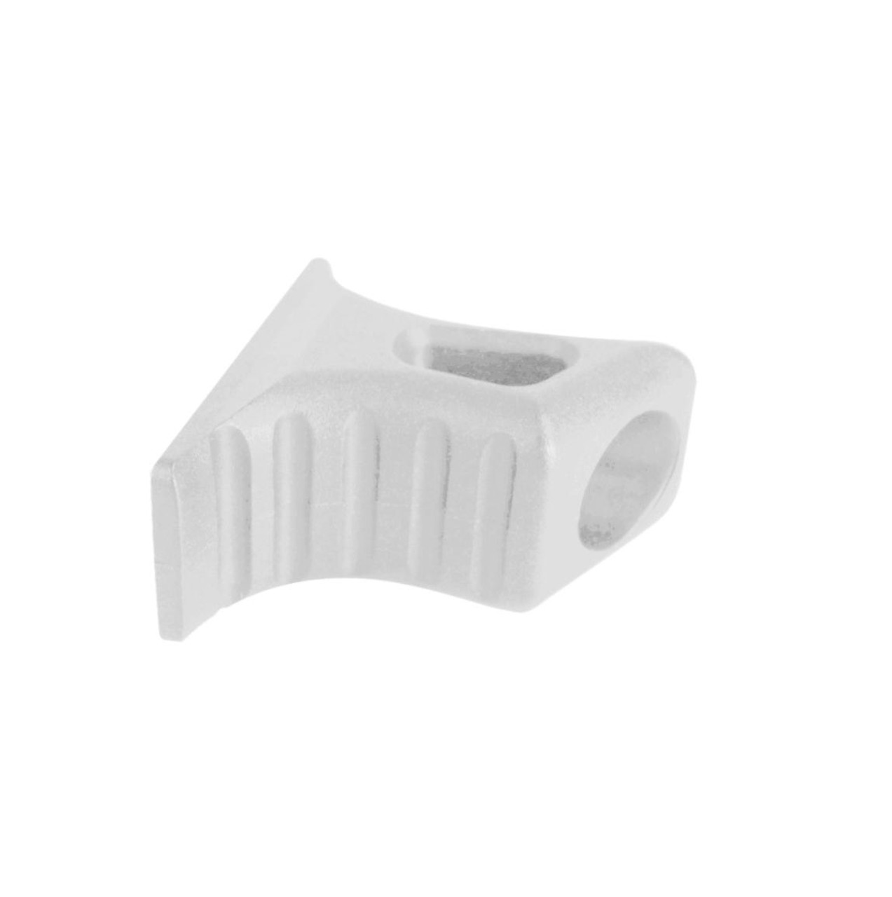 MCS AR-15 M-LOK Small Angled Hand Stop Cerakote - Glacier Silver 