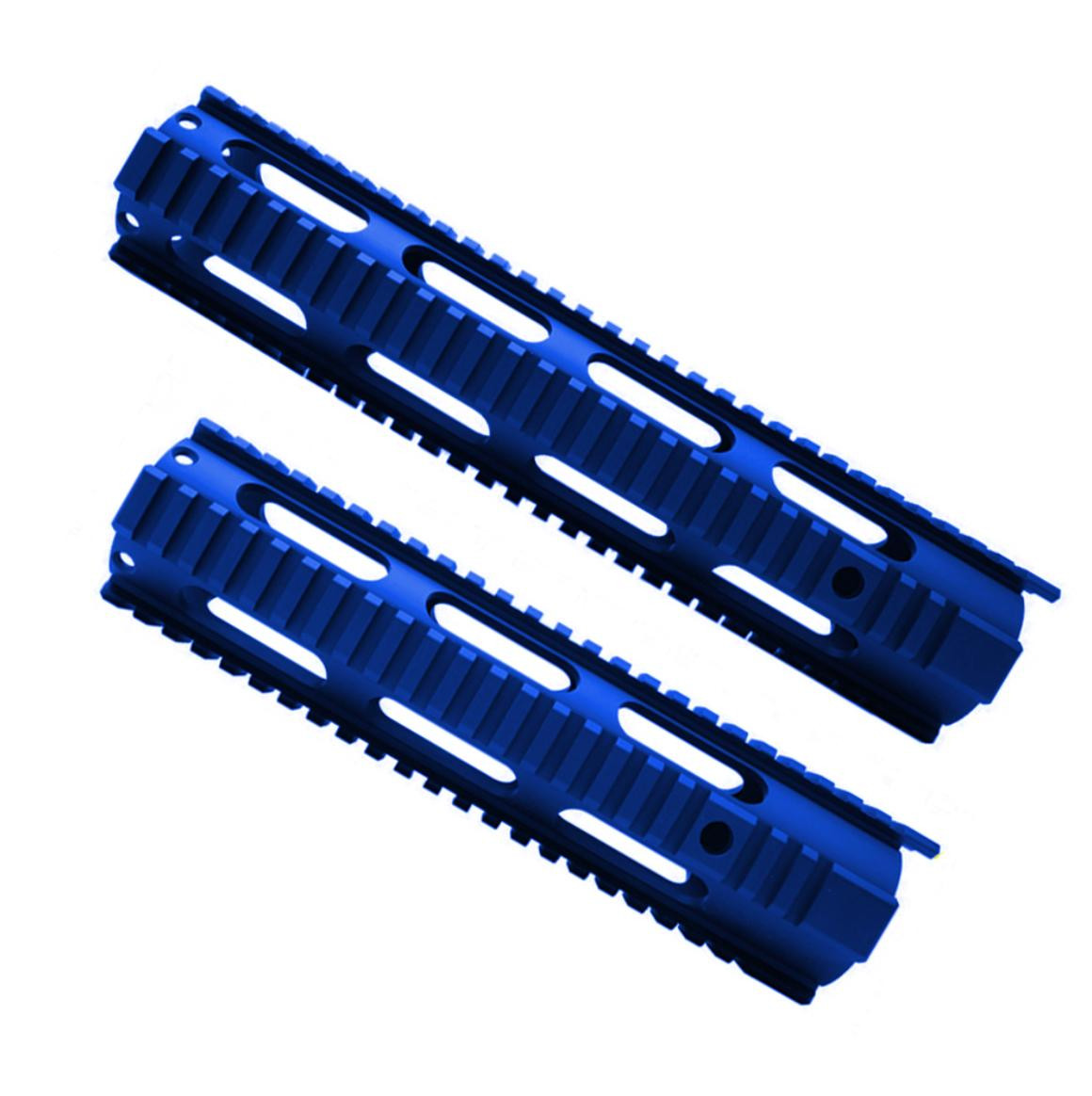 MCS AR-15 10" Free Float Handguard - Cerakote - Blue Flame 