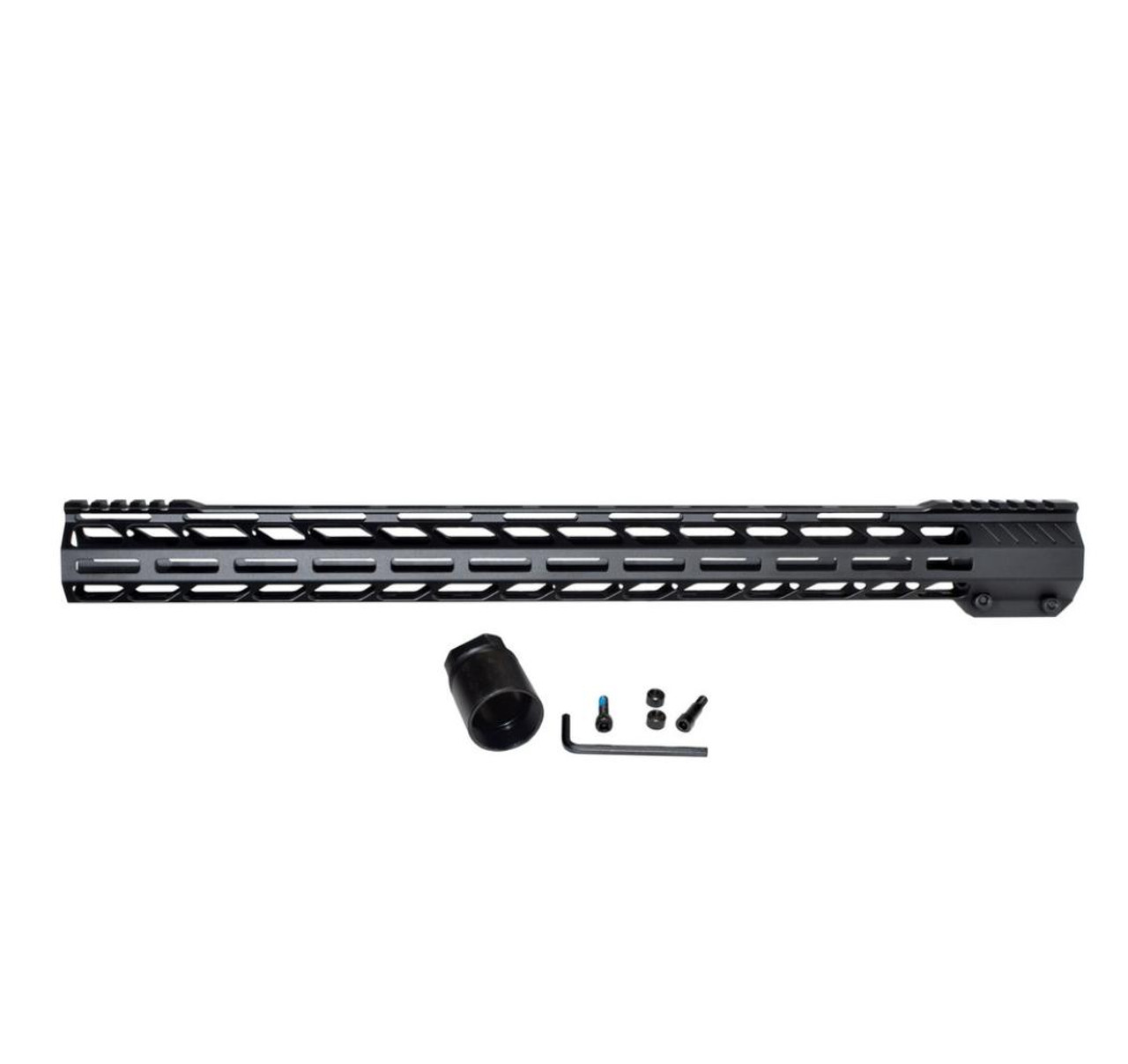 MCS AR-10 21" .308 High Profile M-LOK Handguard - Black 