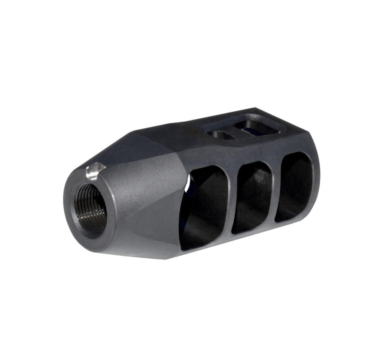 MCS AK 7.62mm Muzzle Brake M14X1(LH) - Steel - Black  MCS AK 7.62mm Muzzle Brake M14X1(LH) - Steel - Black
