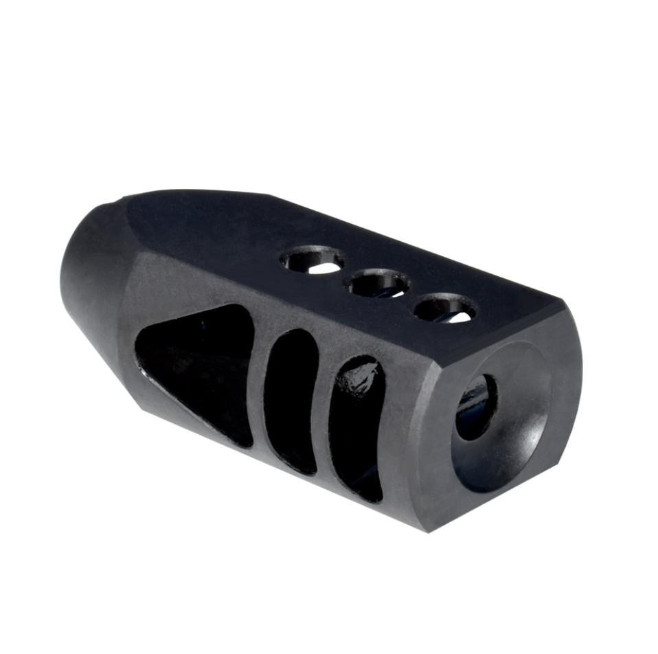 AK 7.62mm Muzzle Brake M14X1 LH - Steel - Black