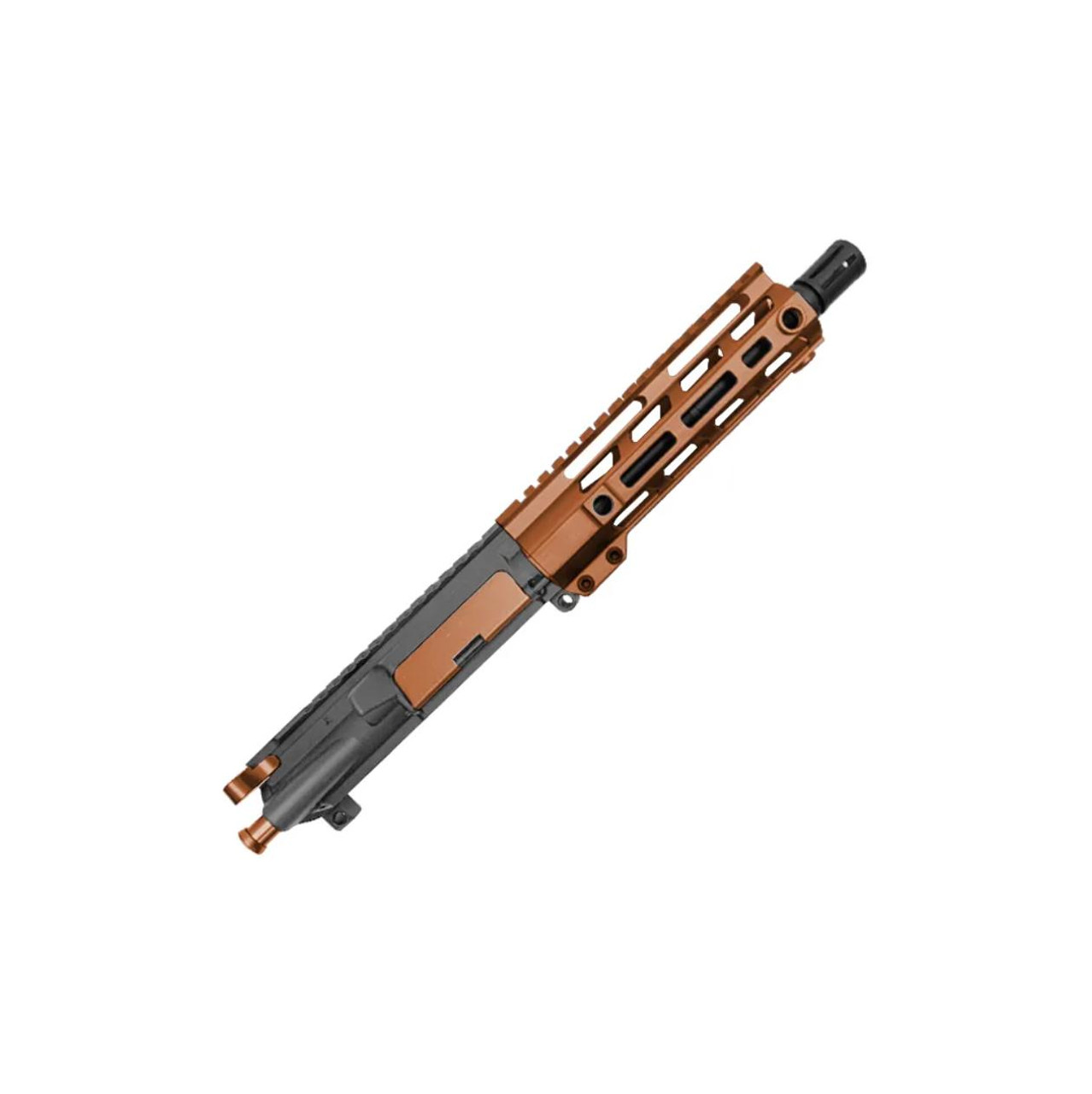 MCS AR-15 7″ 5.56 NATO Built Pistol Upper – Multiple Colors 