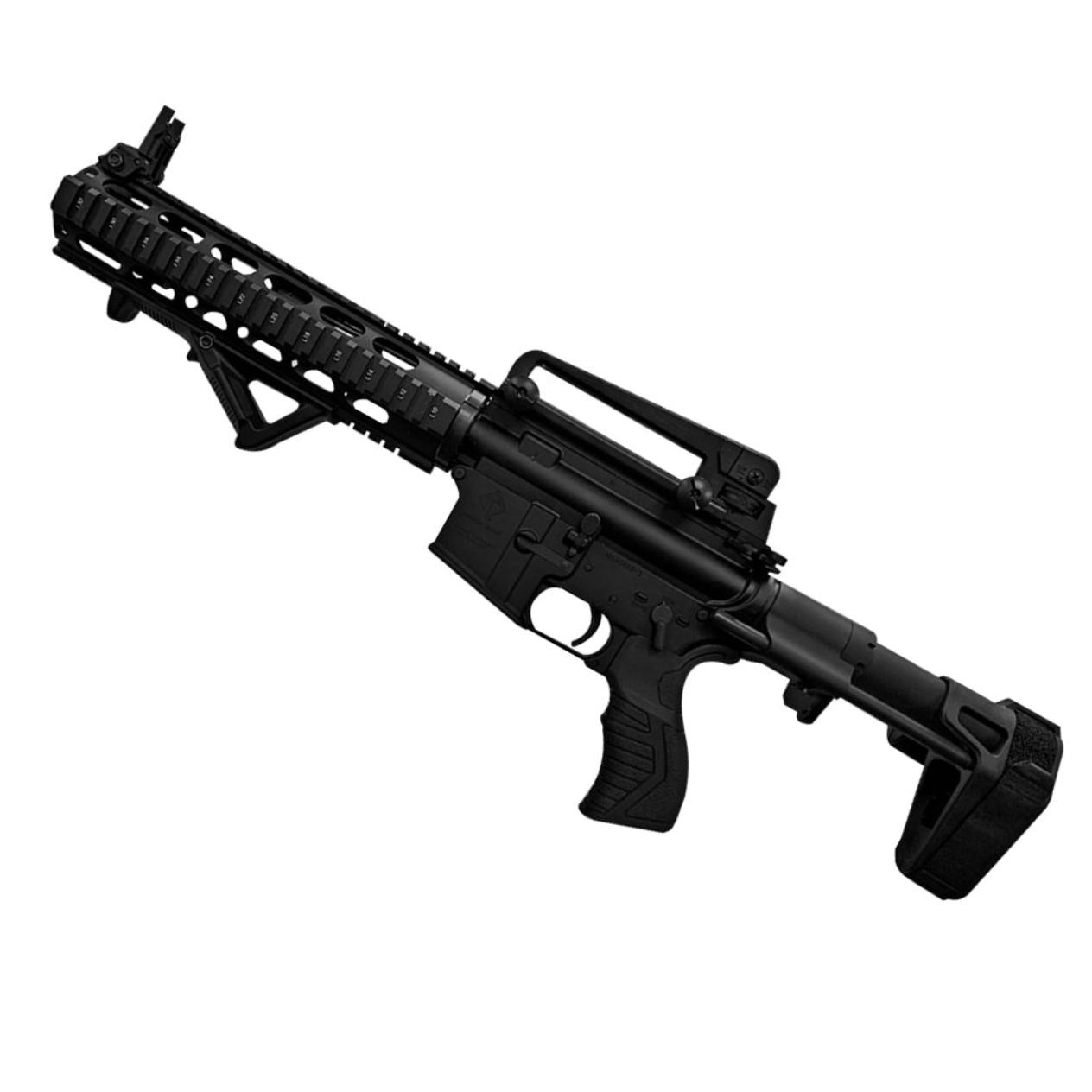 AR/M4 A2 Style Carry Handle Mil-spec Hard Coat Anodized - AL-1950